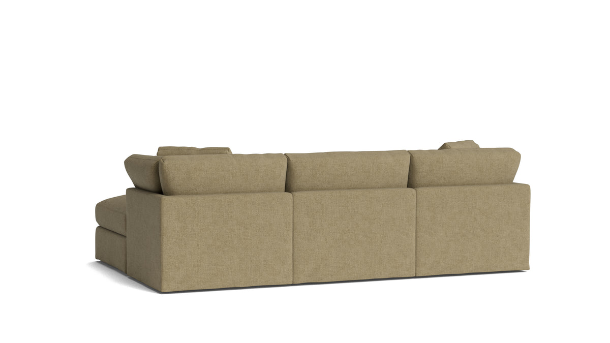 Get Together™ 4-Piece Modular Sectional, Standard, Olive — alternate view