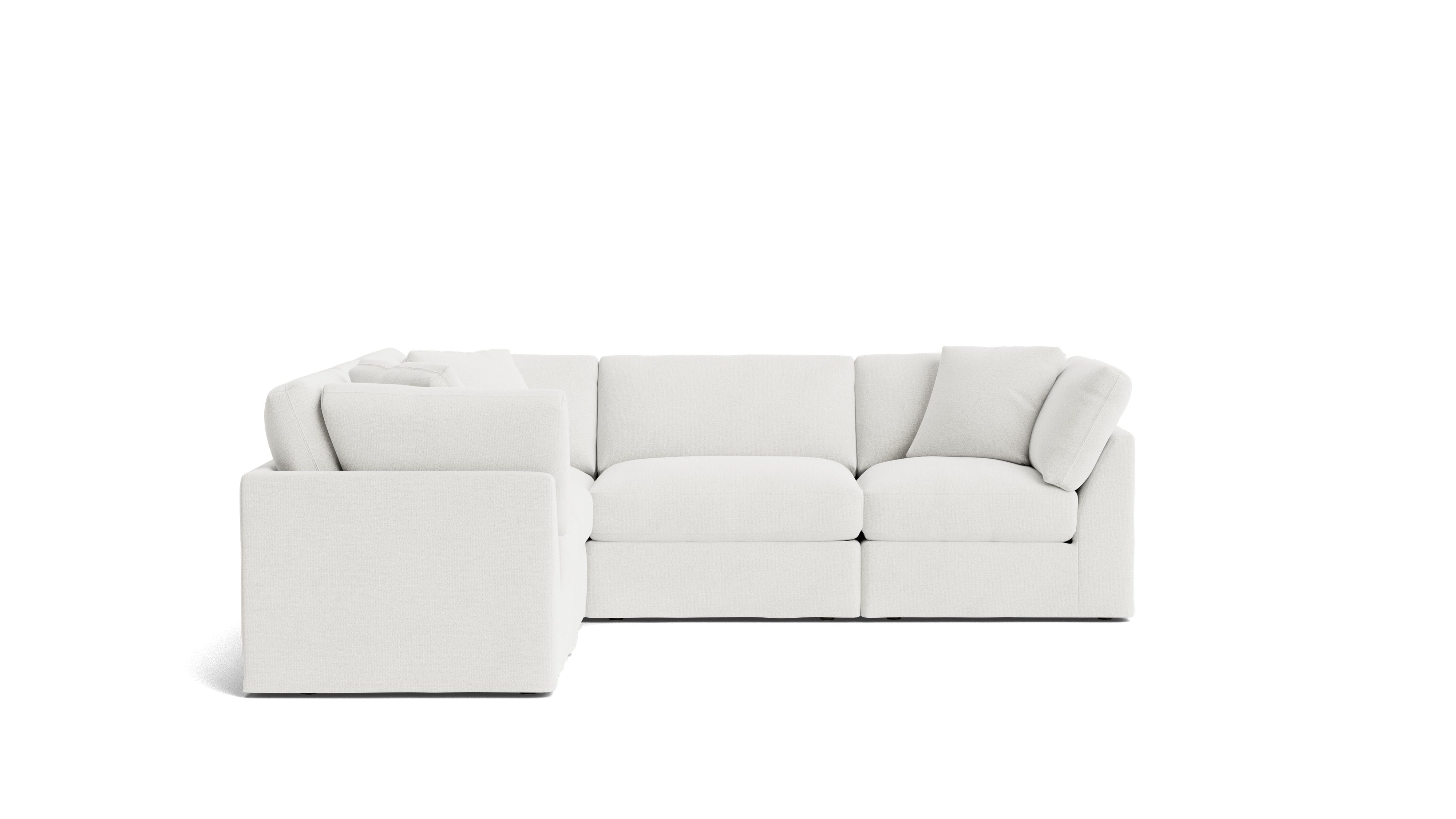 Get Together™ 5 - Piece Modular Sectional Closed, Standard, Sea Salt - Sundays CompanySEC-YJ-038-002