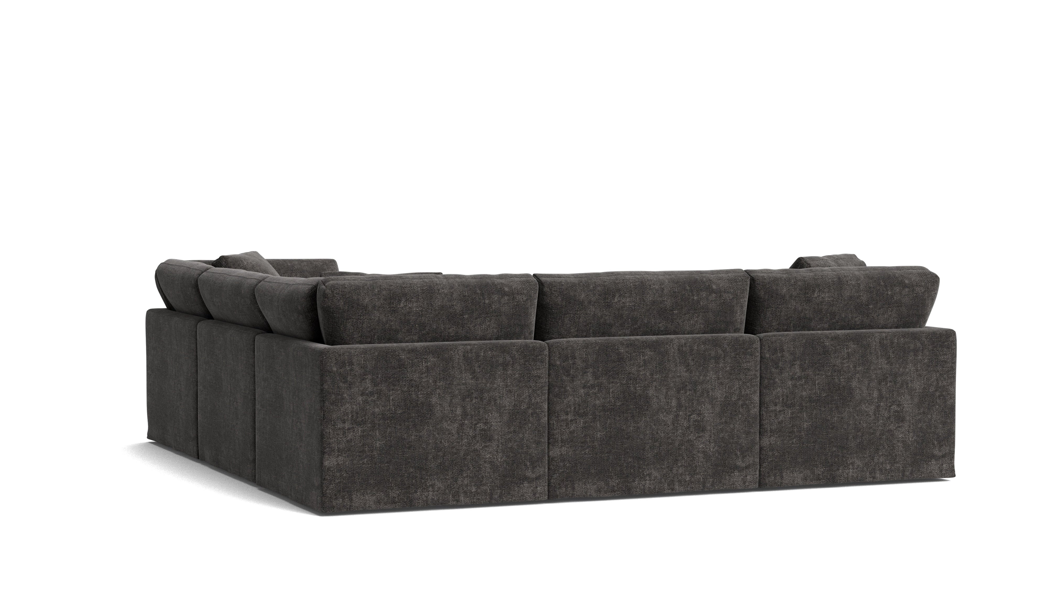 Get Together™ 5-Piece Modular Sectional Closed, Standard, Truffle