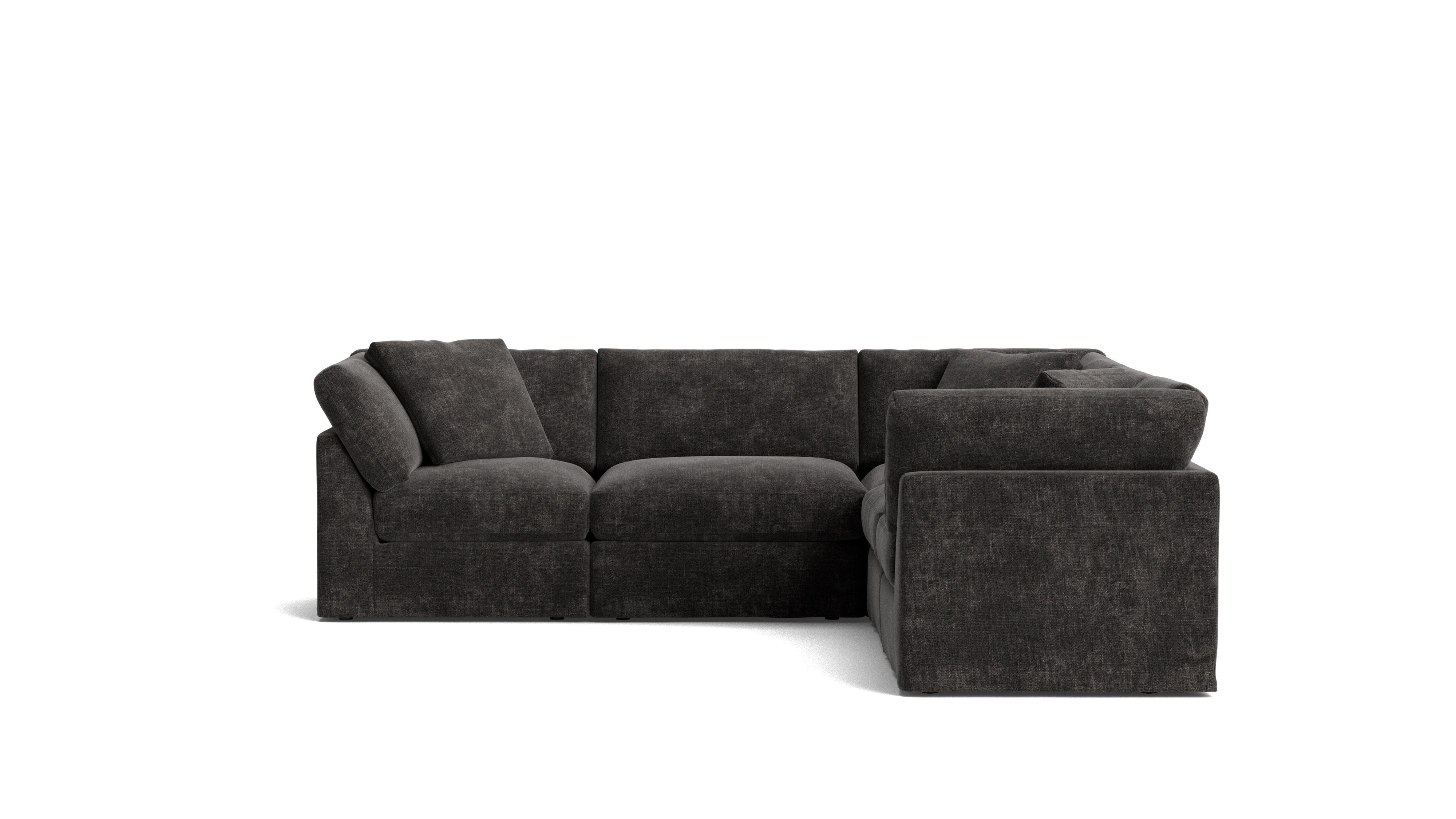 Get Together™ 5-Piece Modular Sectional Closed, Standard, Truffle