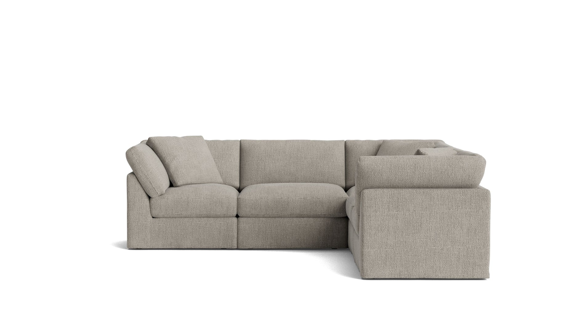 Get Together™ 5-Piece Modular Sectional Closed, Standard, Oatmeal_image