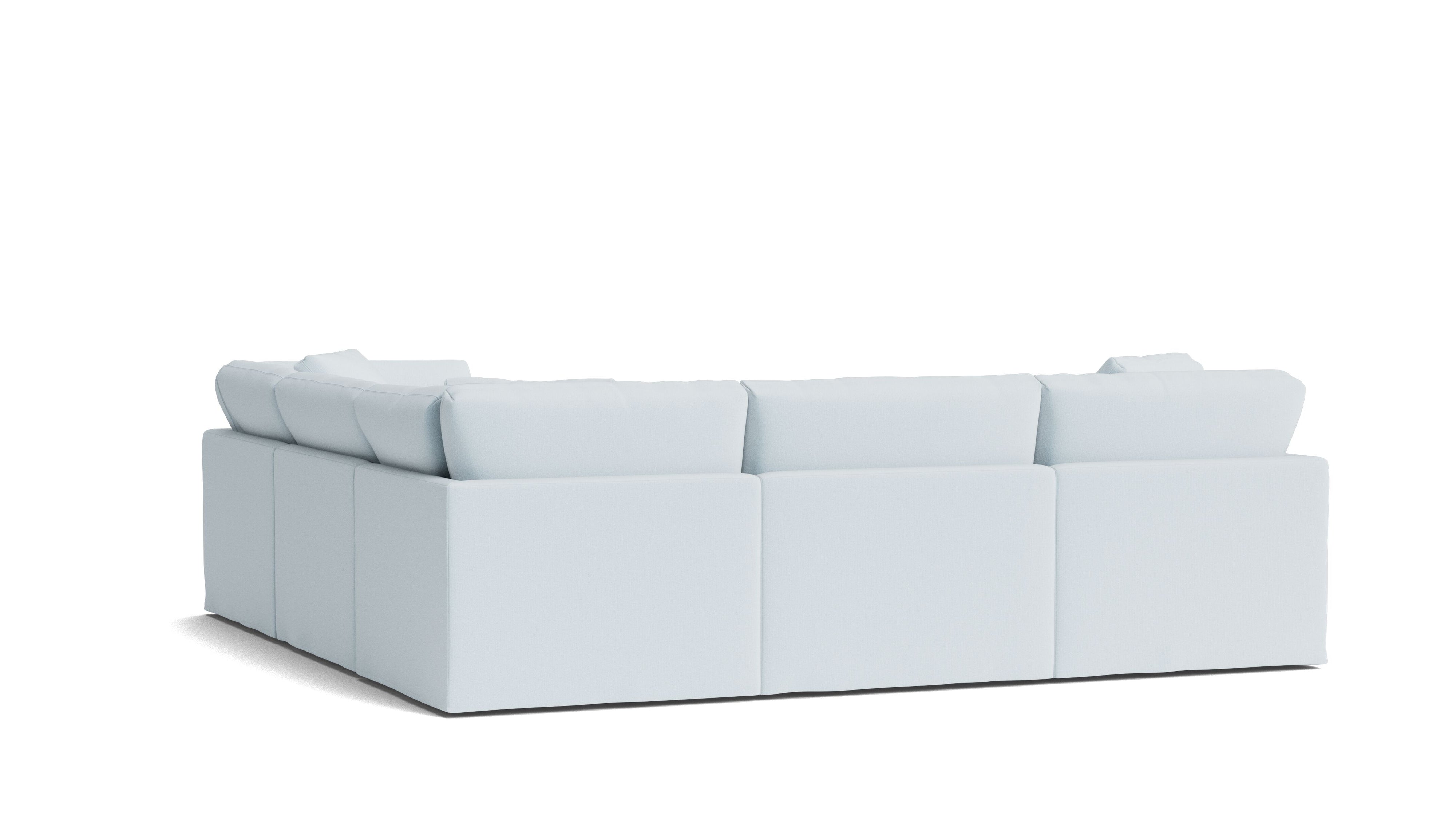 Get Together™ 5-Piece Modular Sectional Closed, Standard, Cove