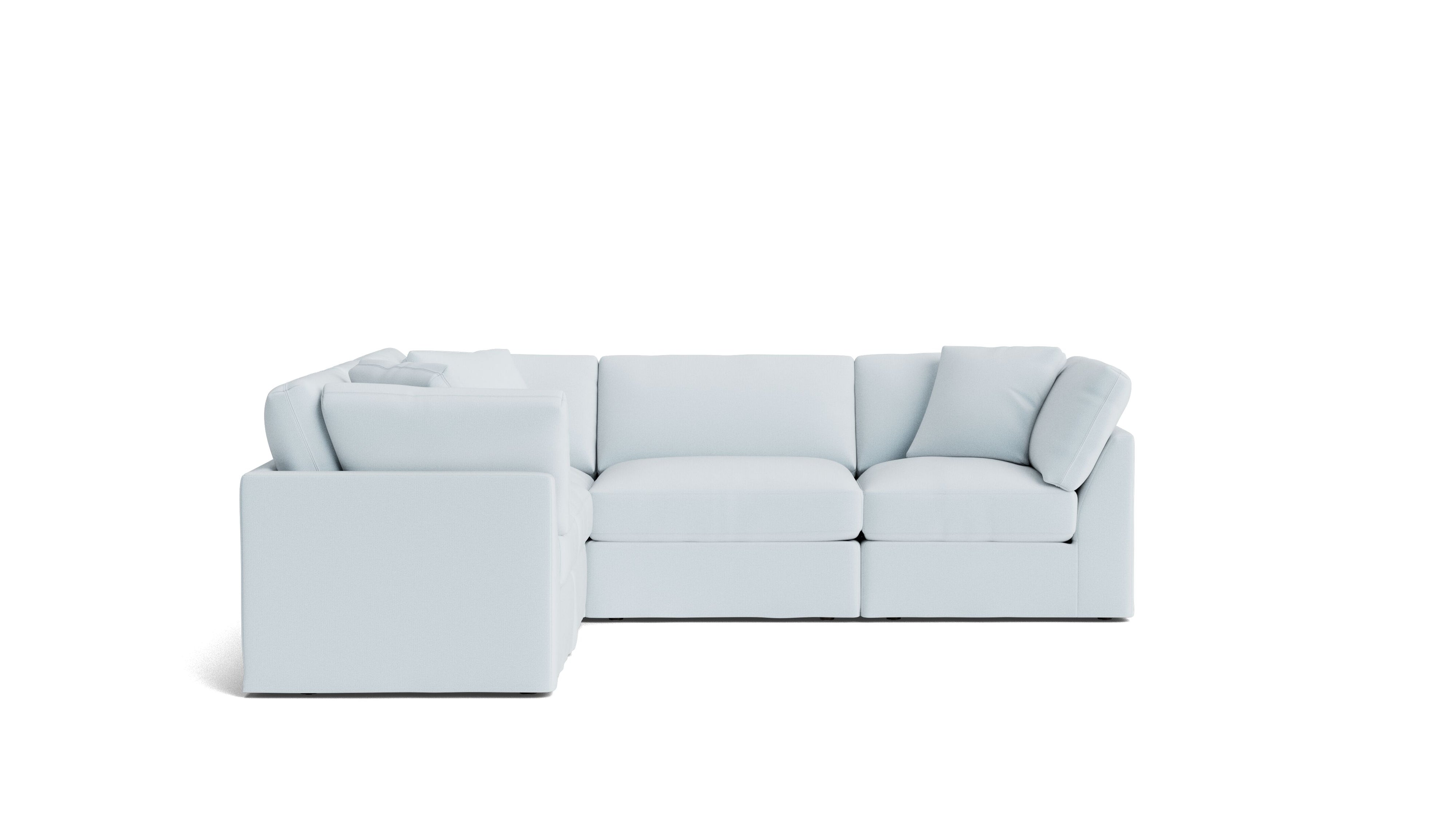 Get Together™ 5-Piece Modular Sectional Closed, Standard, Cove