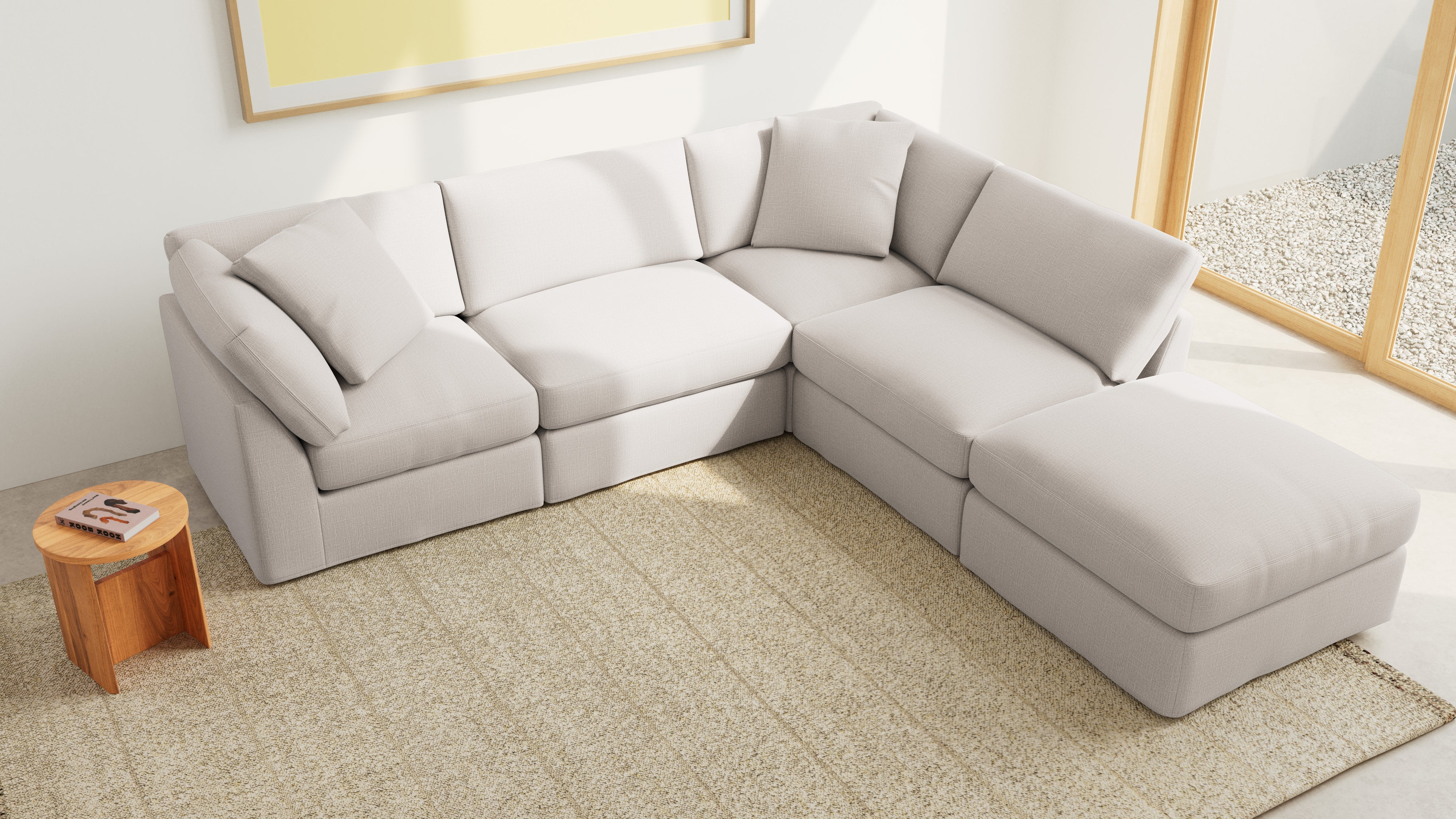 Get Together™ 5-Piece Modular Sectional, Standard, Clay