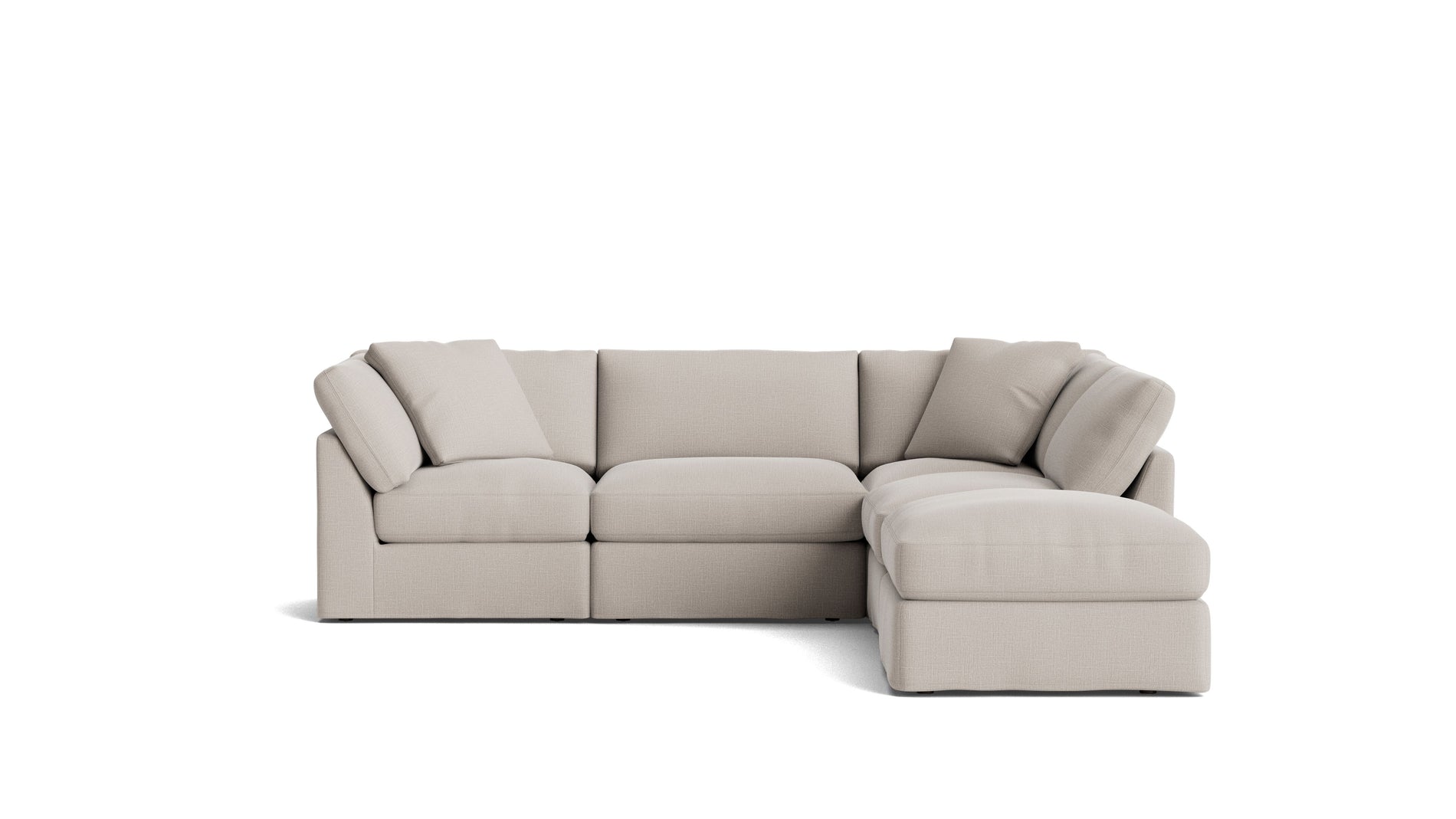 Get Together™ 5-Piece Modular Sectional, Standard, Clay_image