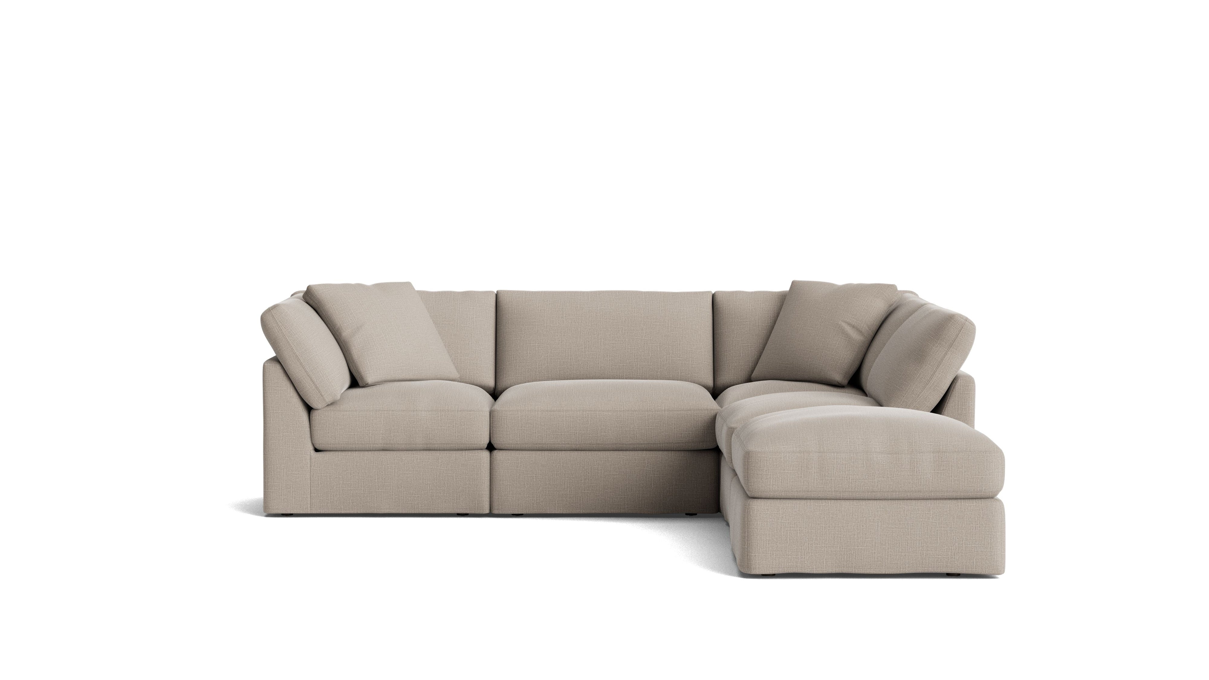 Get Together™ 5-Piece Modular Sectional, Standard, Light Pebble