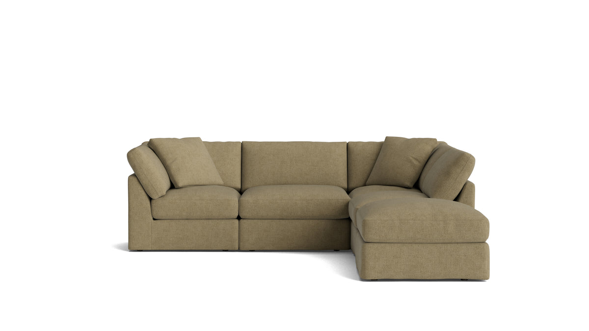 Get Together™ 5-Piece Modular Sectional, Standard, Olive