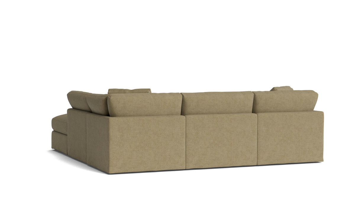 Get Together™ 5-Piece Modular Sectional, Standard, Olive