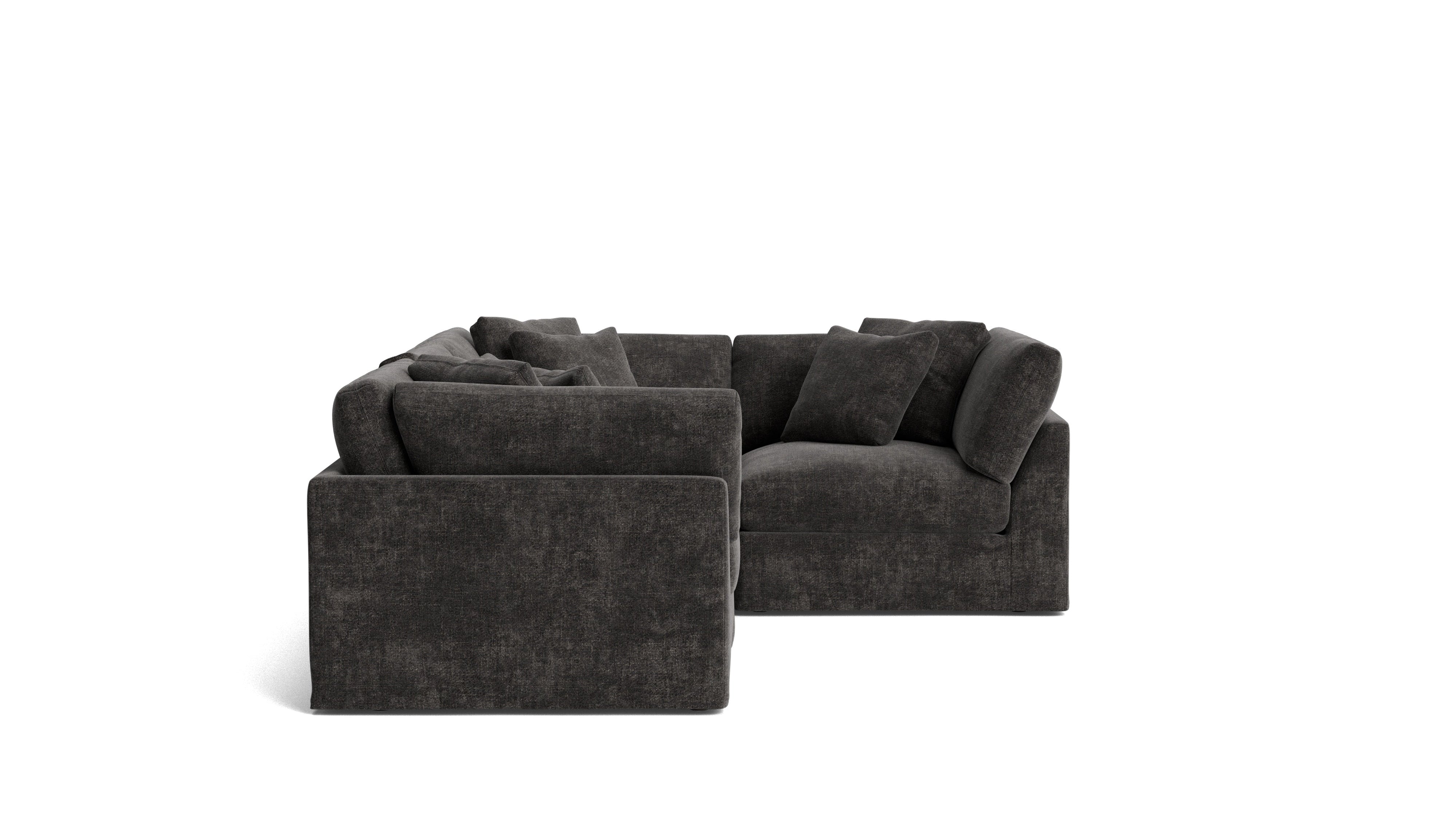 Get Together™ 4-Piece Modular Sectional Closed, Large, Truffle