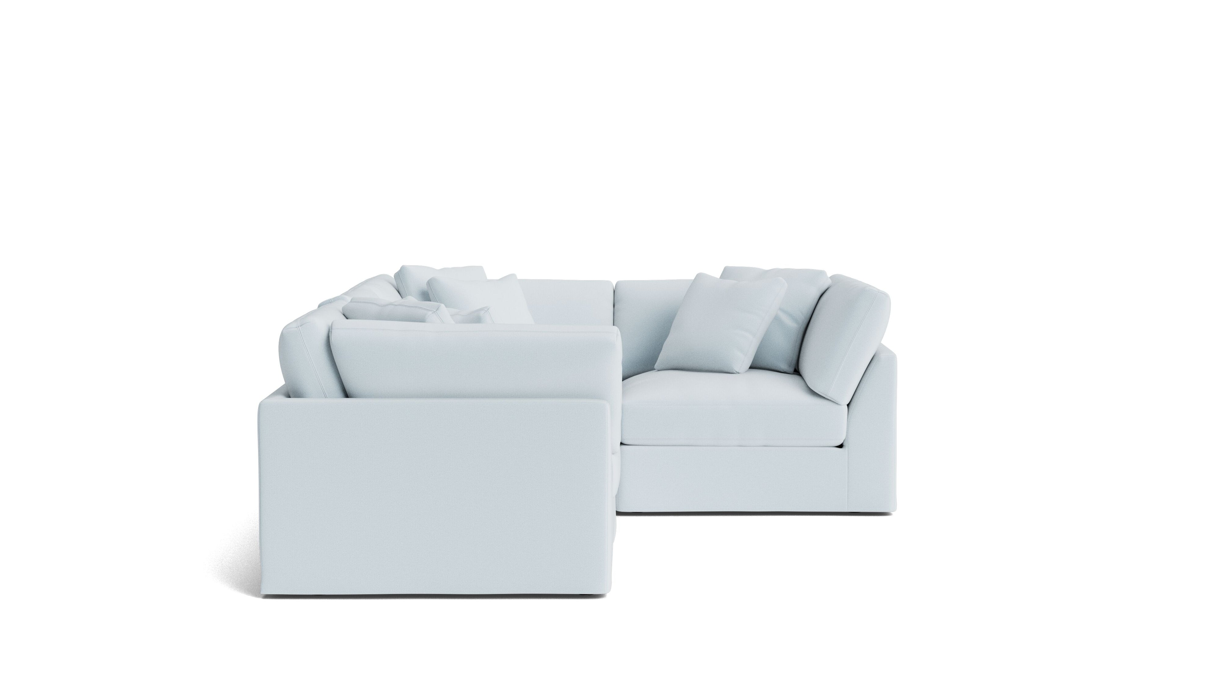 Get Together™ 4-Piece Modular Sectional Closed, Large, Cove