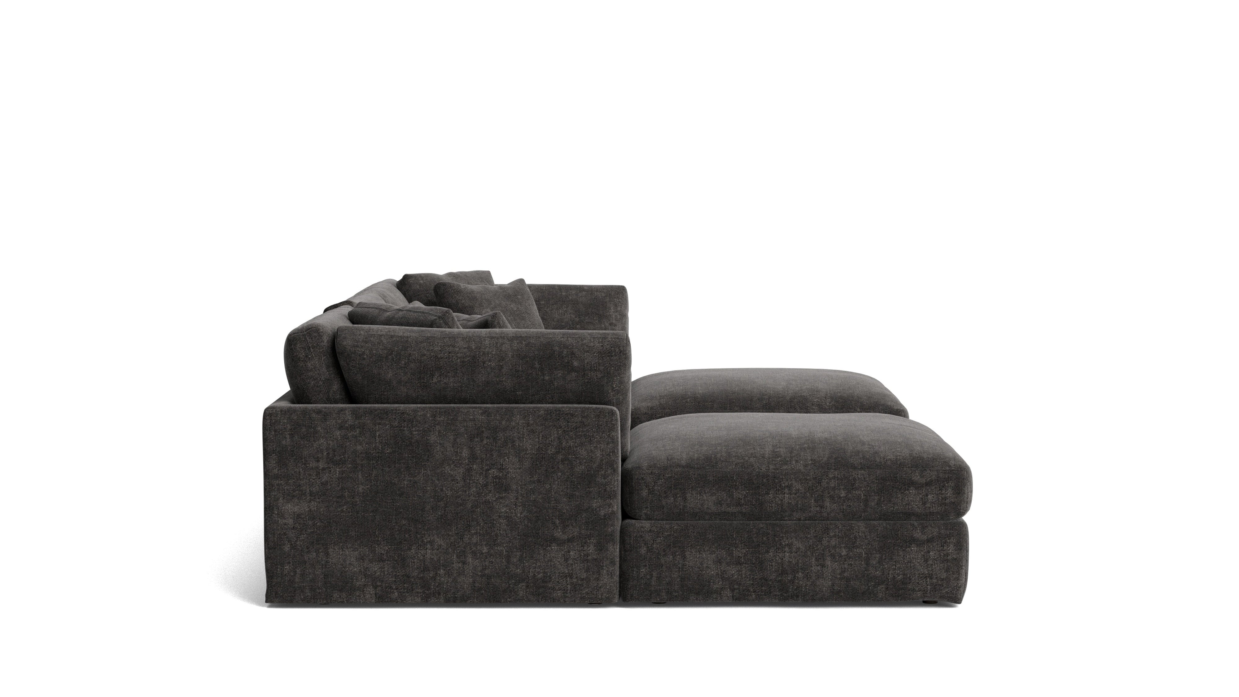 Get Together™ 5-Piece Modular U-Shaped Sectional, Large, Truffle