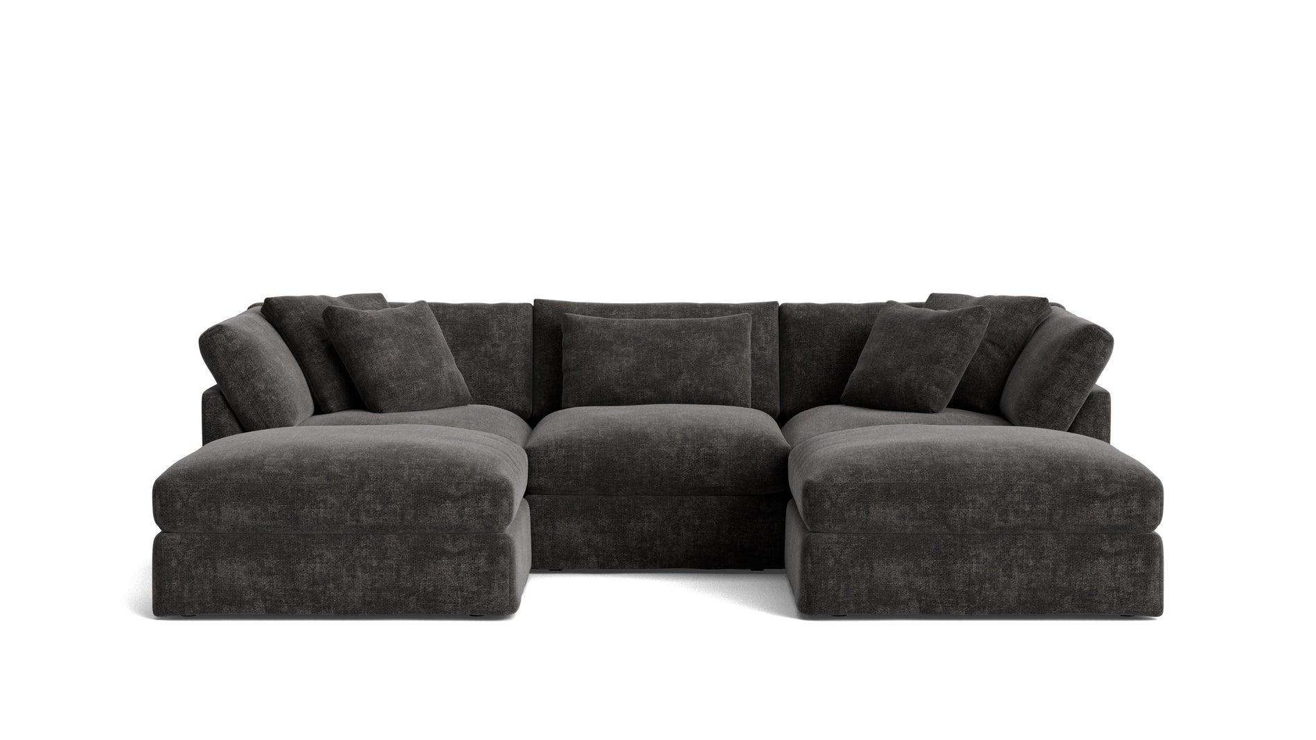 Get Together™ 5-Piece Modular U-Shaped Sectional, Large, Truffle_image