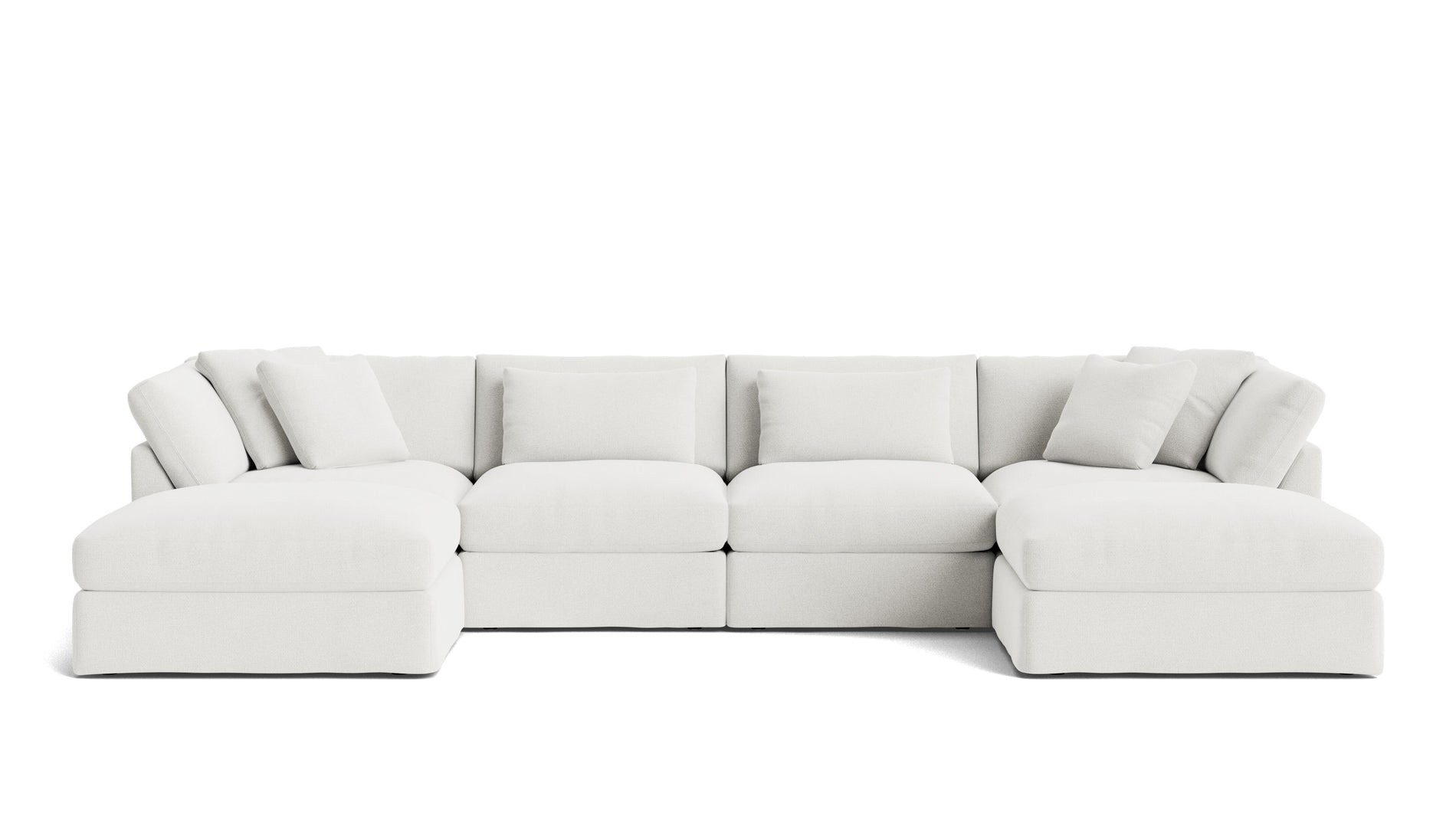 Get Together™ 6-Piece Modular U-Shaped Sectional, Large, Sea Salt_image