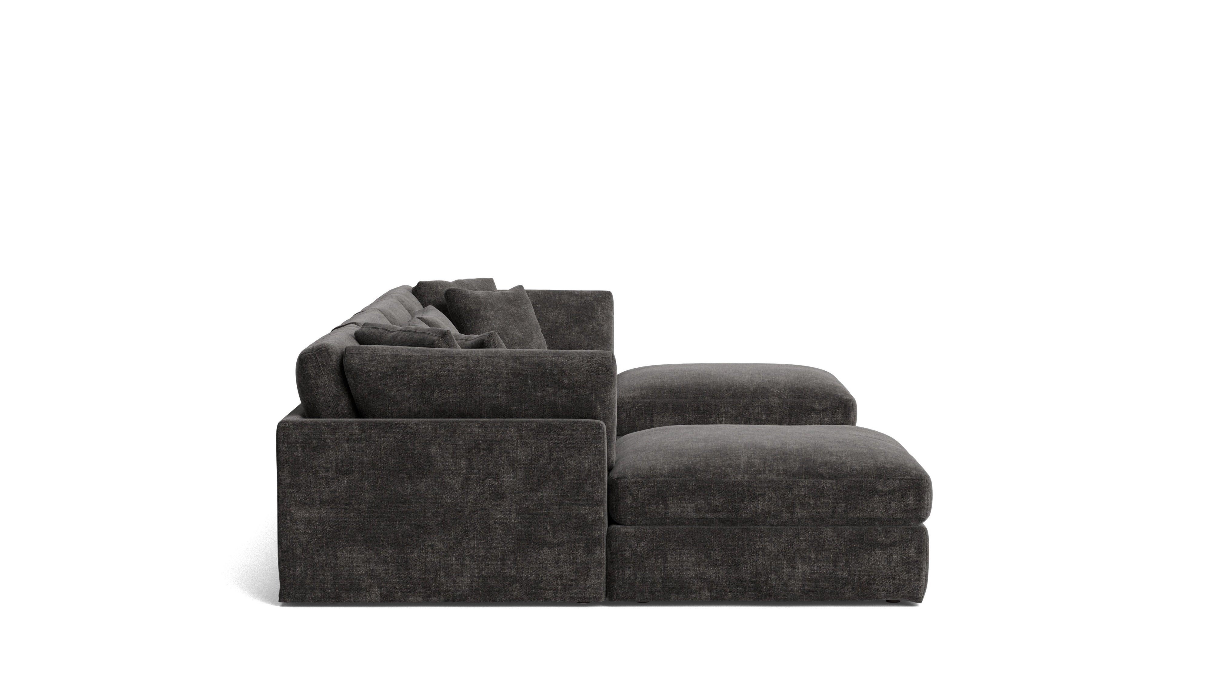 Get Together™ 6-Piece Modular U-Shaped Sectional, Large, Truffle