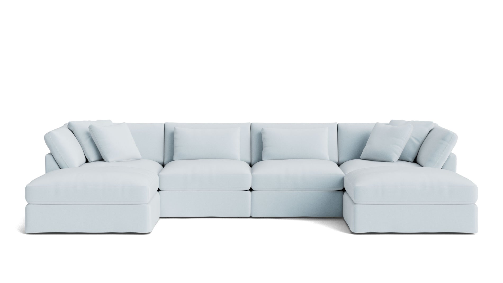 Get Together™ 6-Piece Modular U-Shaped Sectional, Large, Cove_image