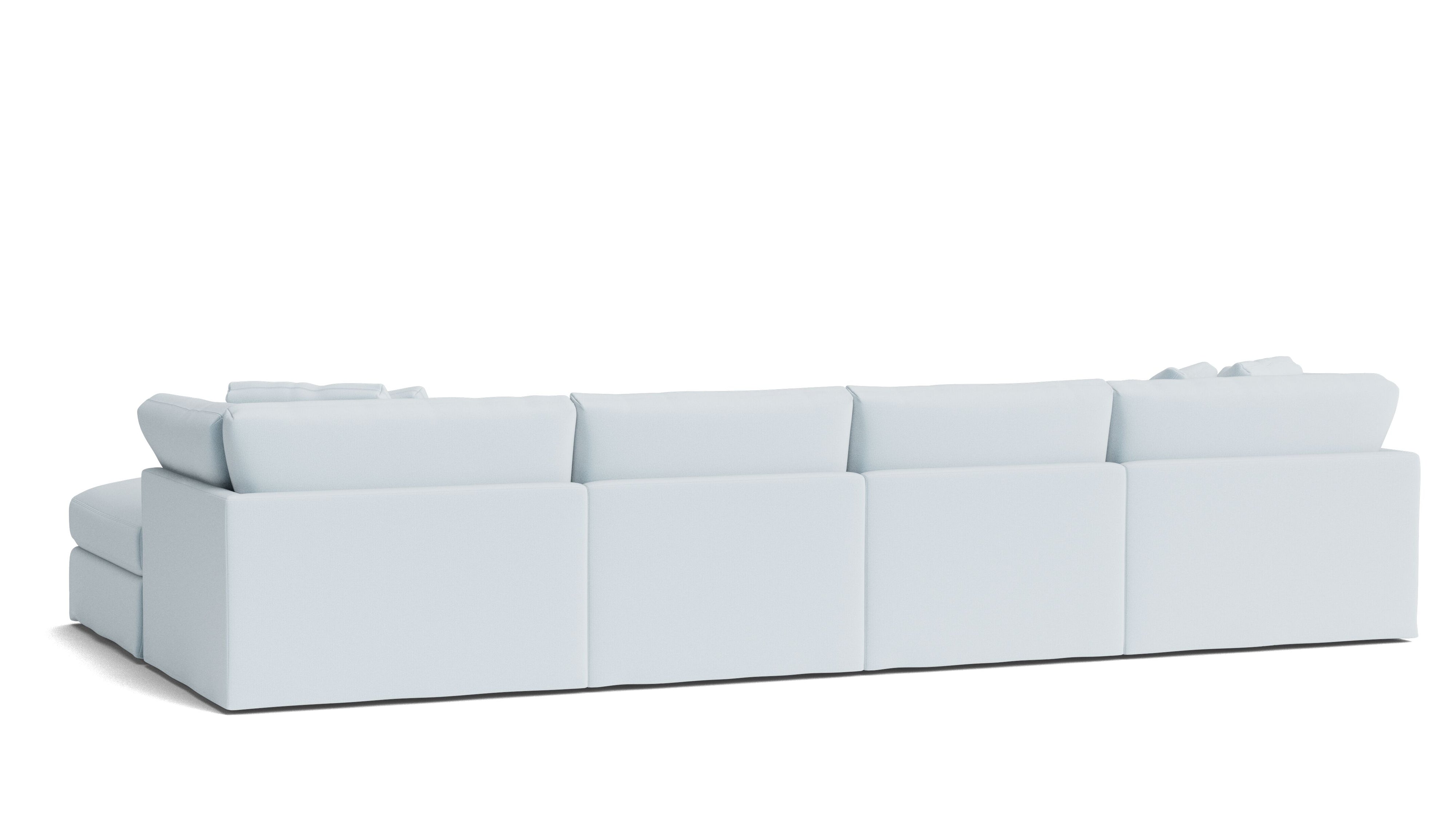 Get Together™ 6-Piece Modular U-Shaped Sectional, Large, Cove