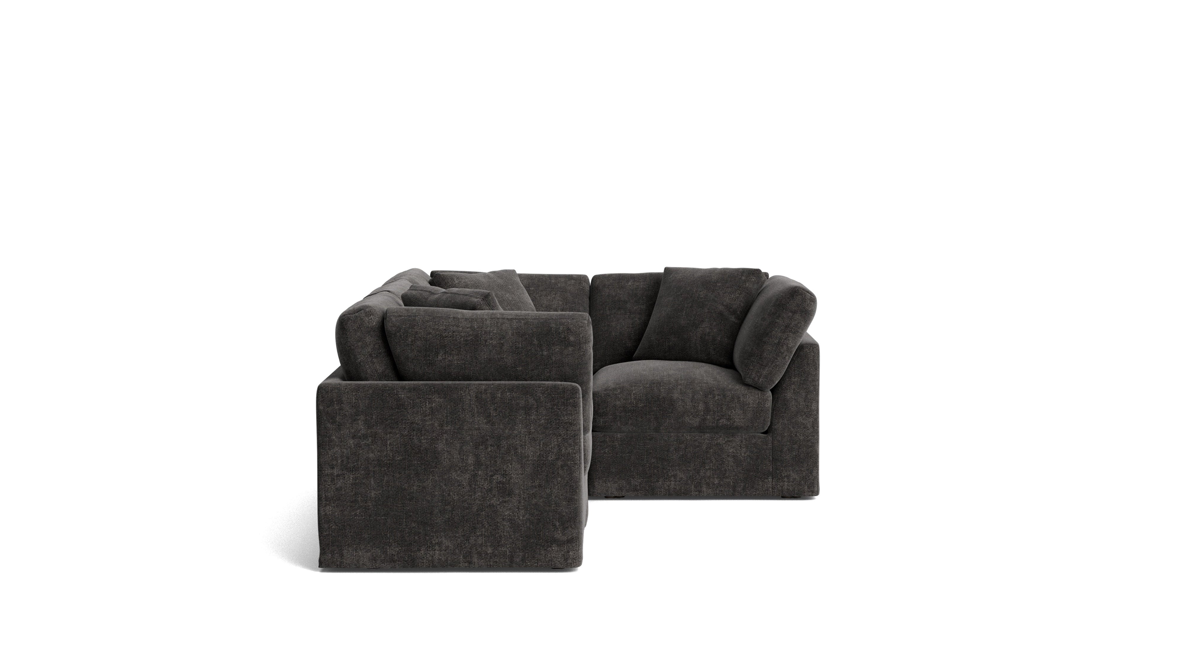 Get Together™ 4-Piece Modular Sectional Closed, Standard, Truffle