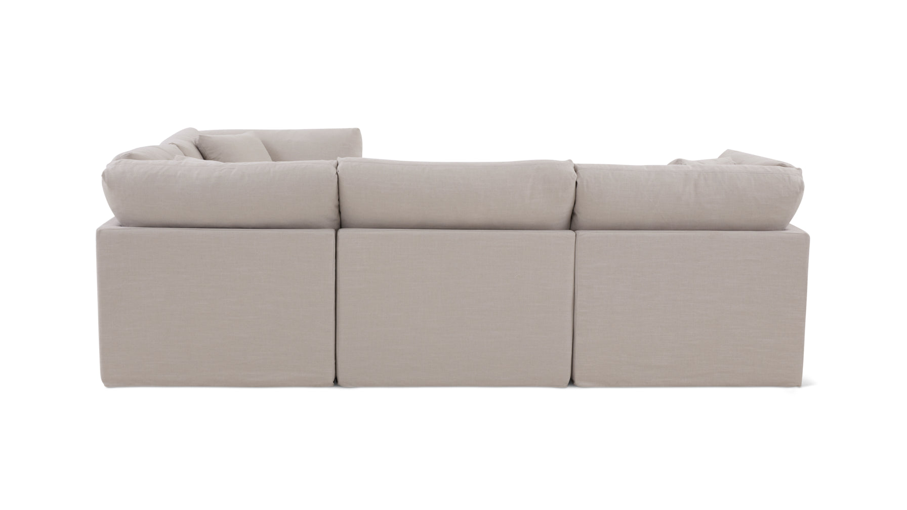 Get Together™ 4-Piece Modular Sectional Closed, Standard, Clay - Image 7