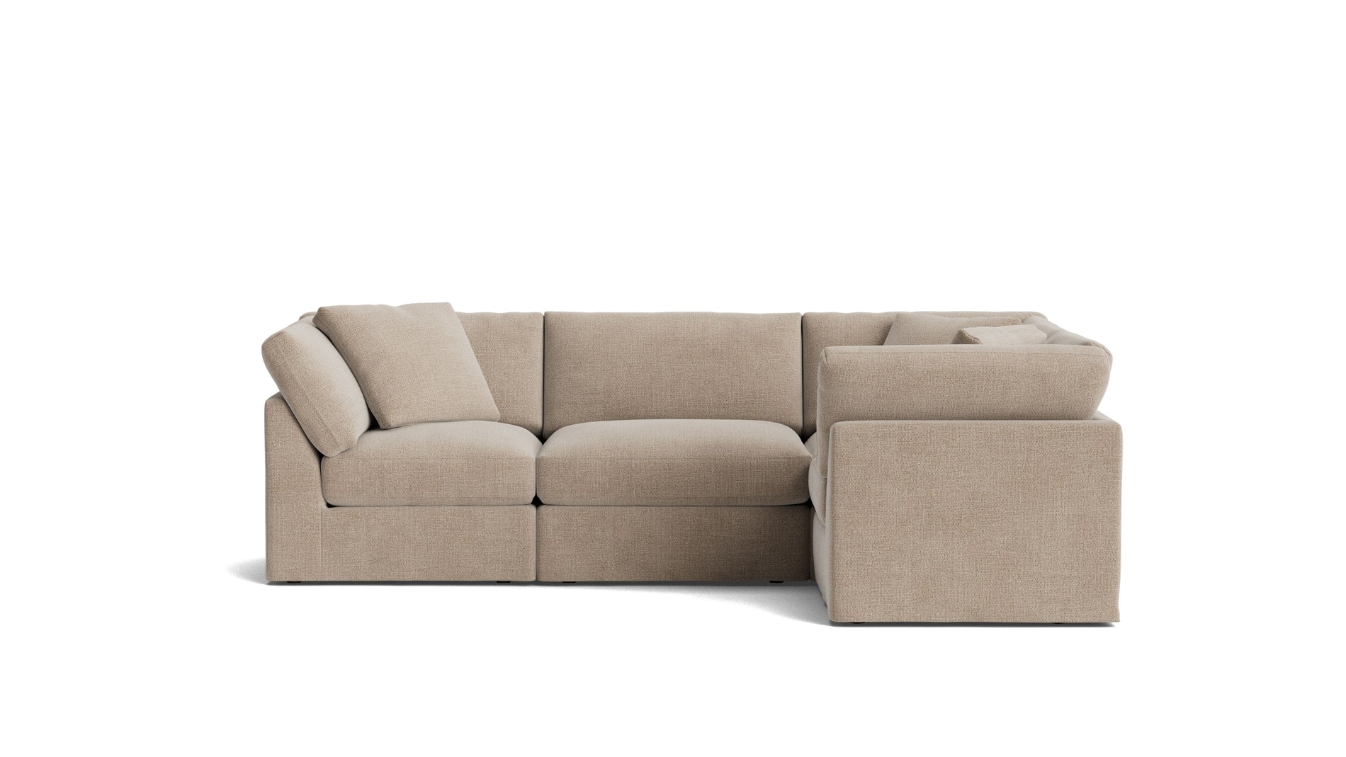 Get Together™ 4-Piece Modular Sectional Closed, Standard, Champagne_image