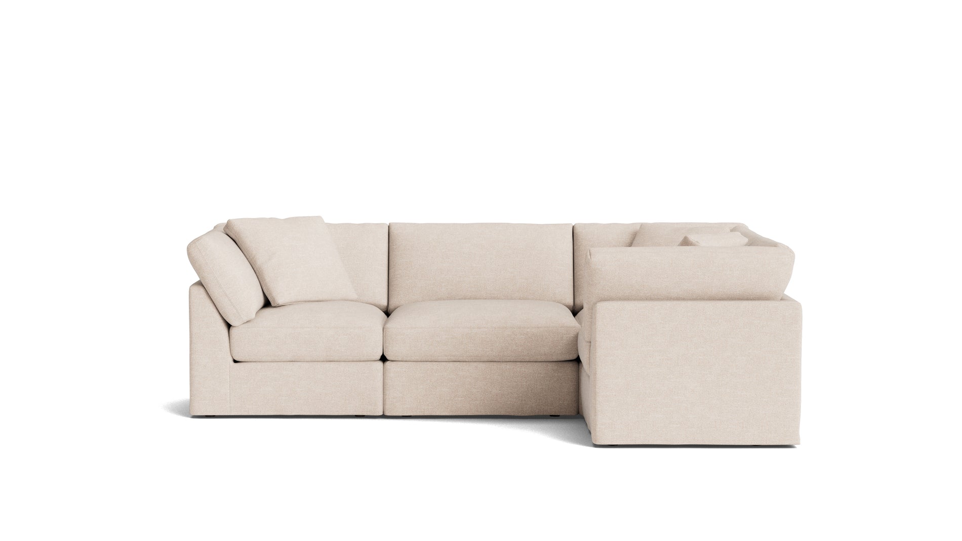 Get Together™ 4-Piece Modular Sectional Closed, Standard, Sunbeam_image