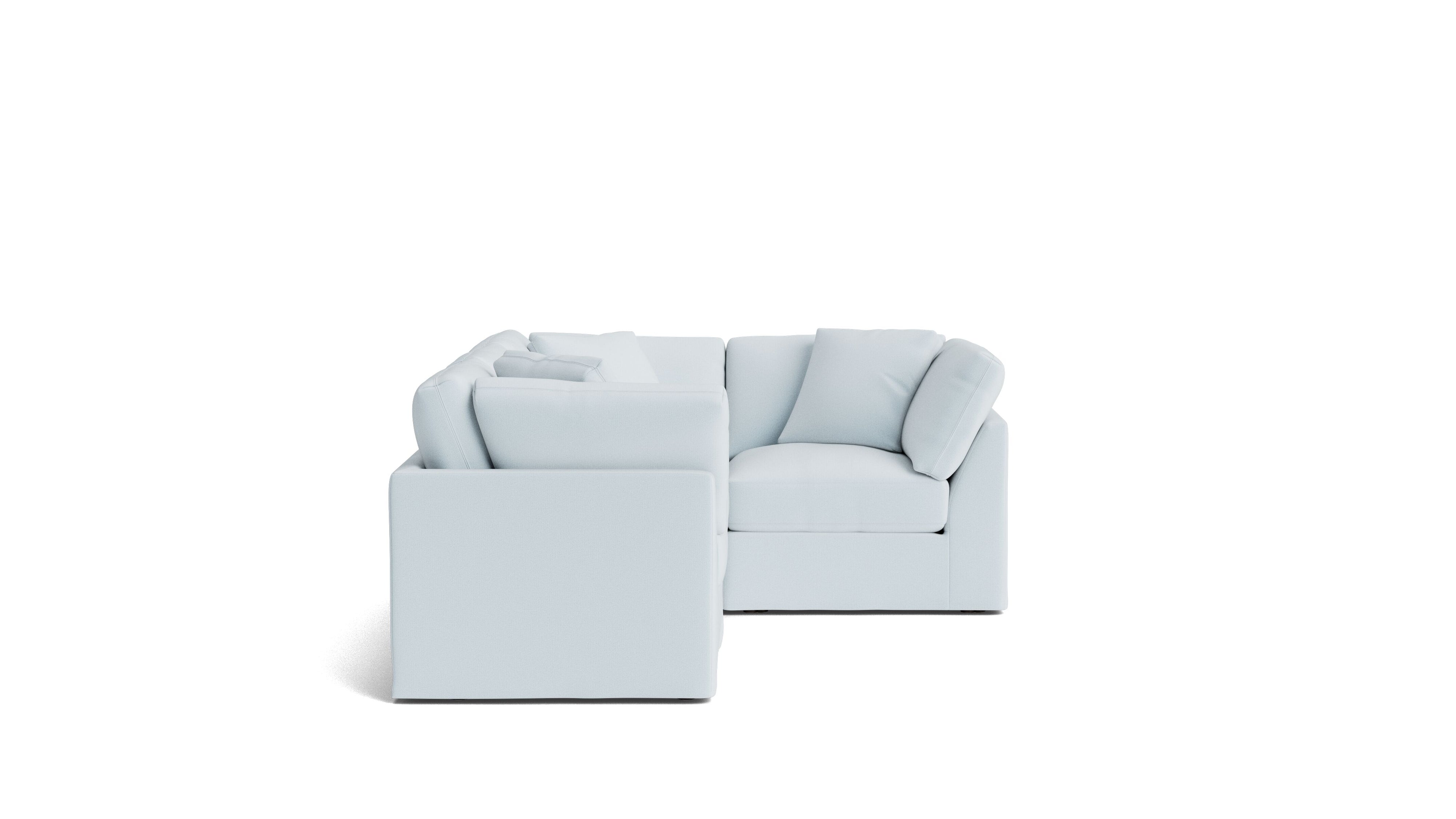 Get Together™ 4-Piece Modular Sectional Closed, Standard, Cove