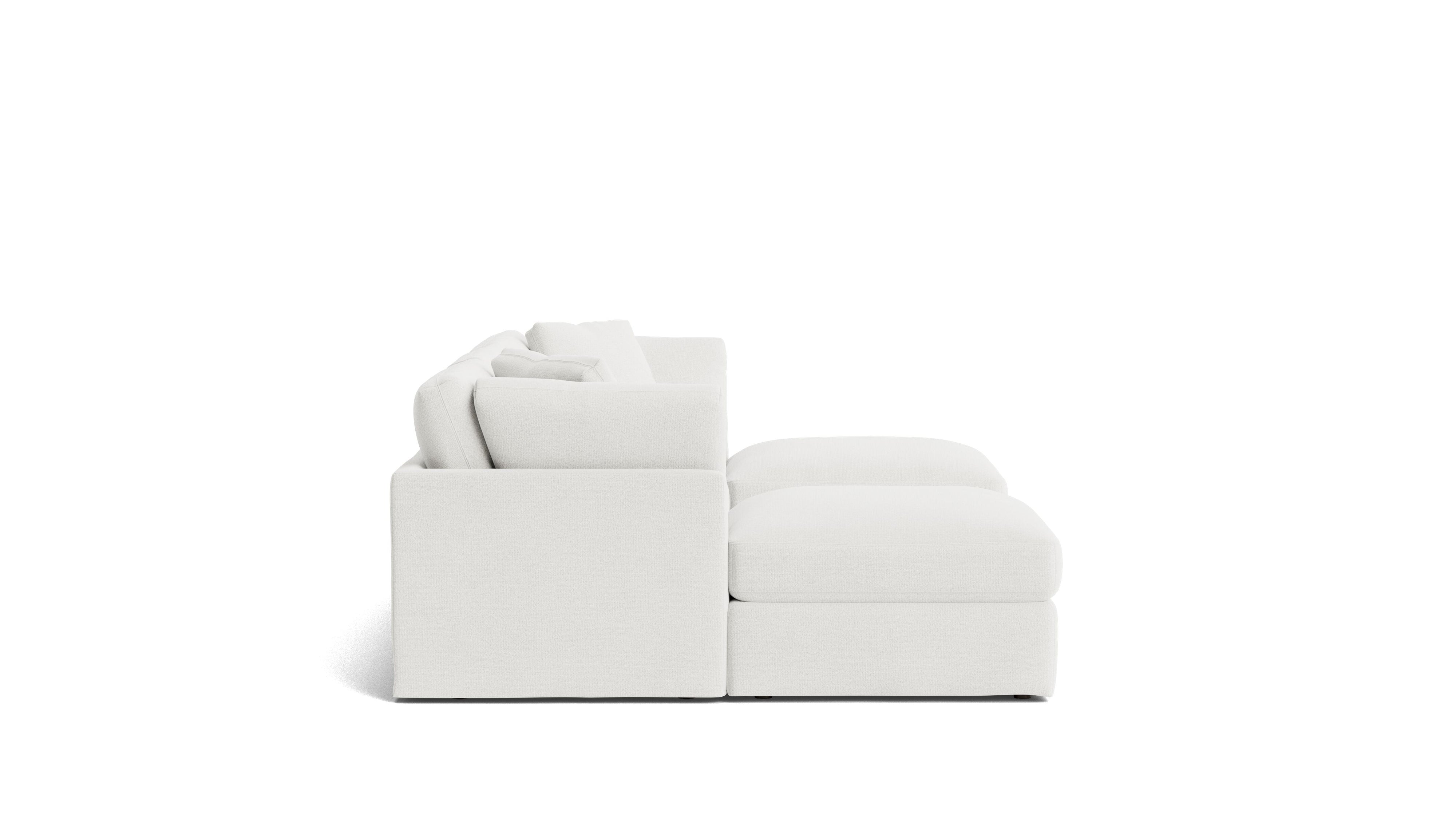 Get Together™ 5 - Piece Modular U - Shaped Sectional, Standard, Sea Salt - Sundays CompanySEC-YJ-044-002