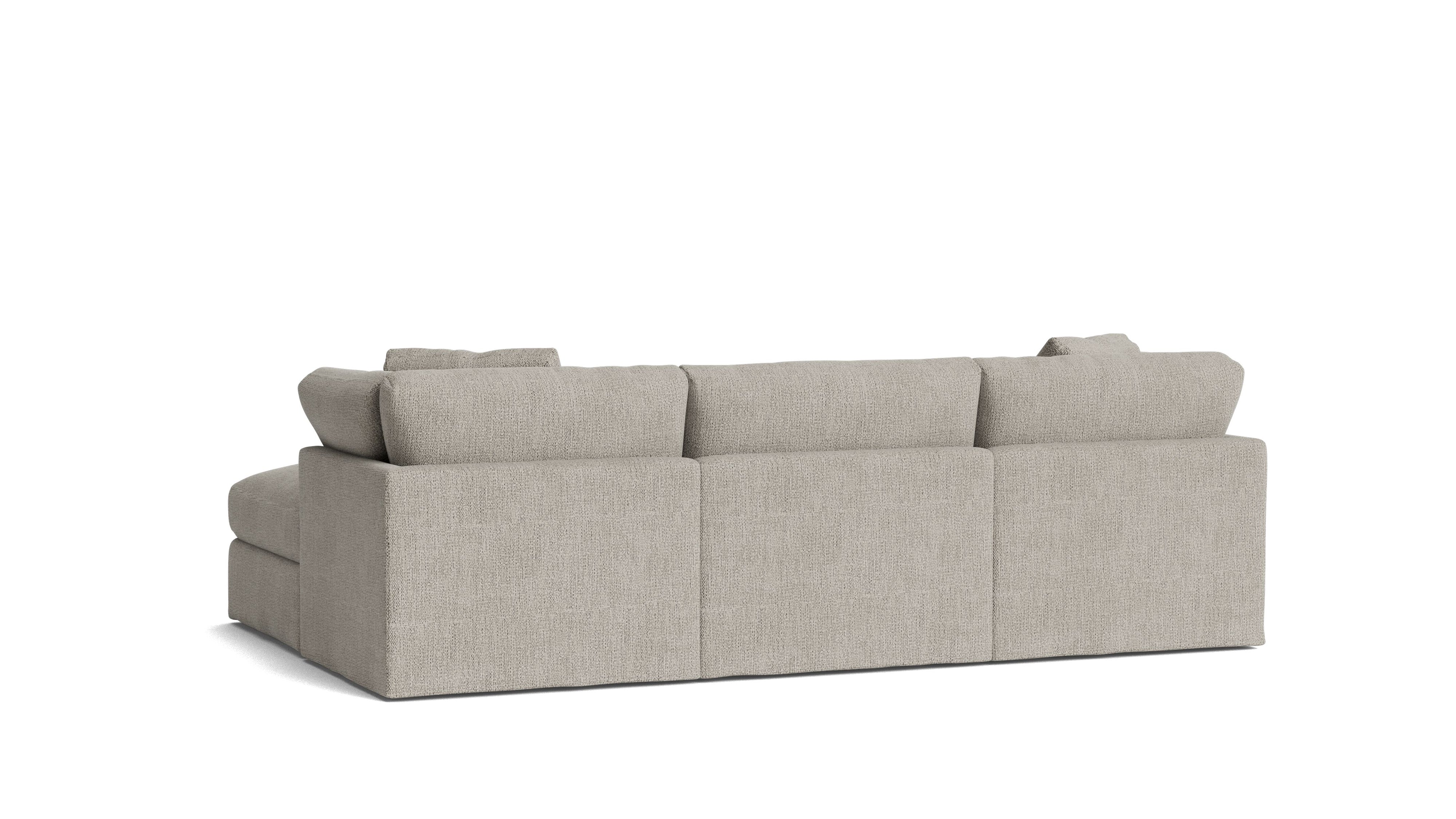 Get Together™ 5 - Piece Modular U - Shaped Sectional, Standard, Oatmeal - Sundays CompanySEC-YJ-044-007