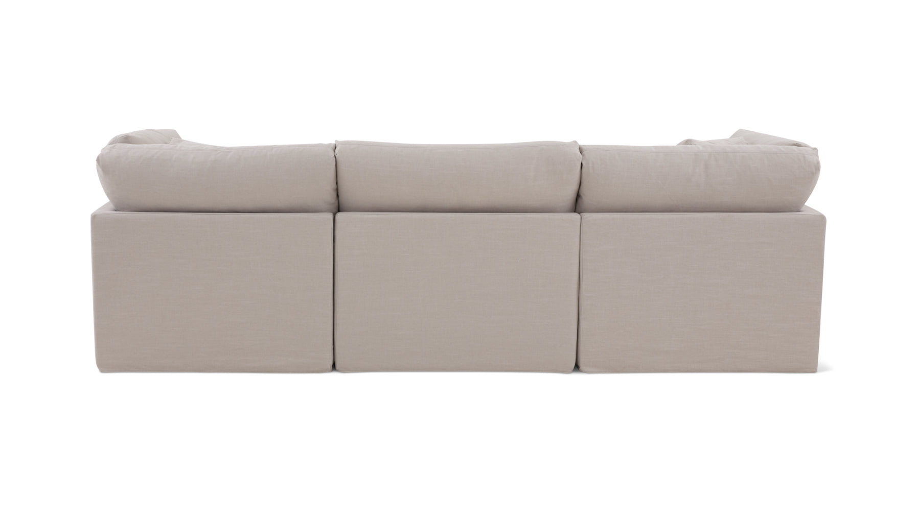 Get Together™ 5-Piece Modular U-Shaped Sectional, Standard, Clay - Image 7
