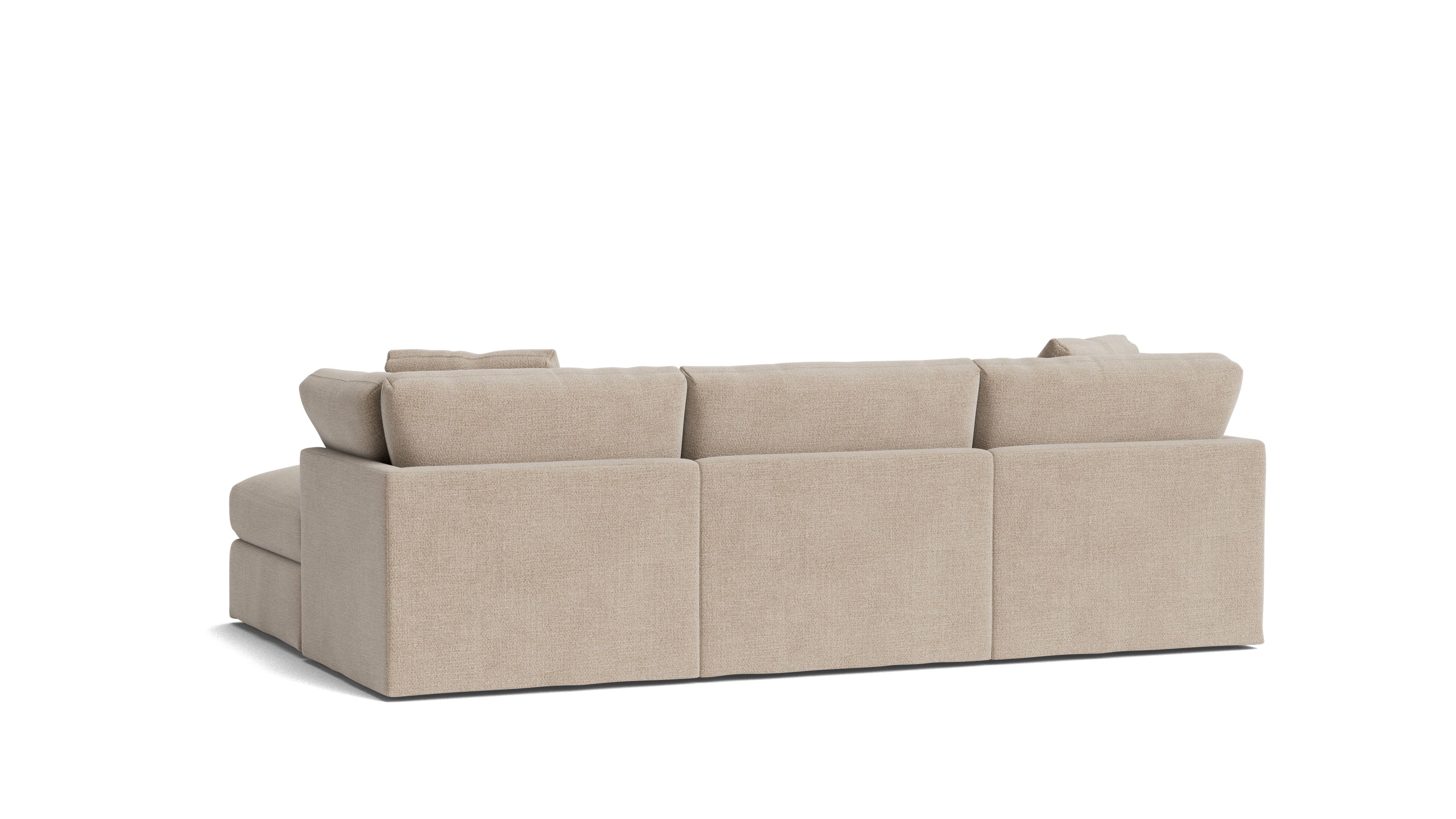 Get Together™ 5 - Piece Modular U - Shaped Sectional, Standard, Champagne - Sundays CompanySEC-YJ-044-041