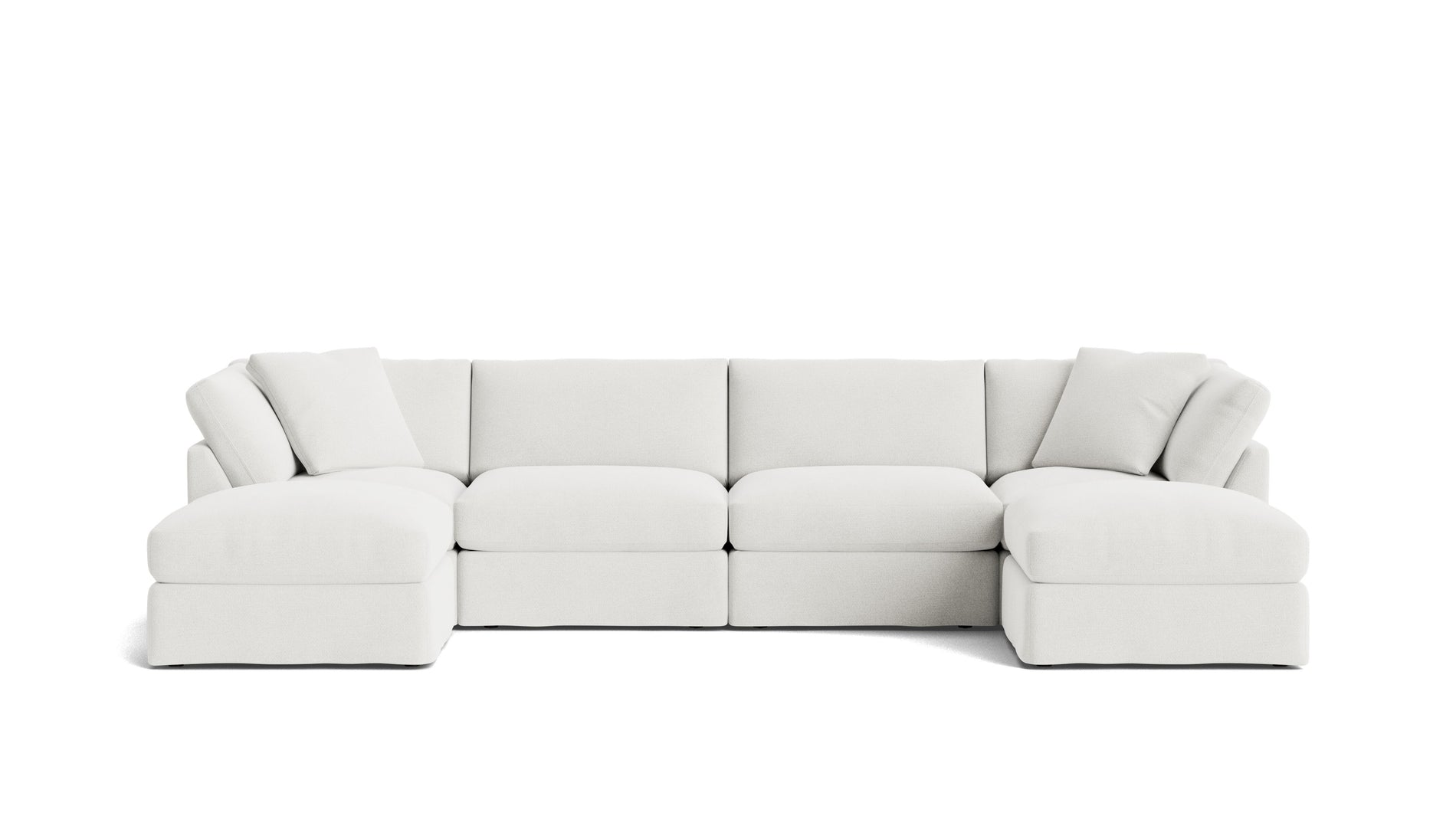 Get Together™ 6-Piece Modular U-Shaped Sectional, Standard, Sea Salt_image