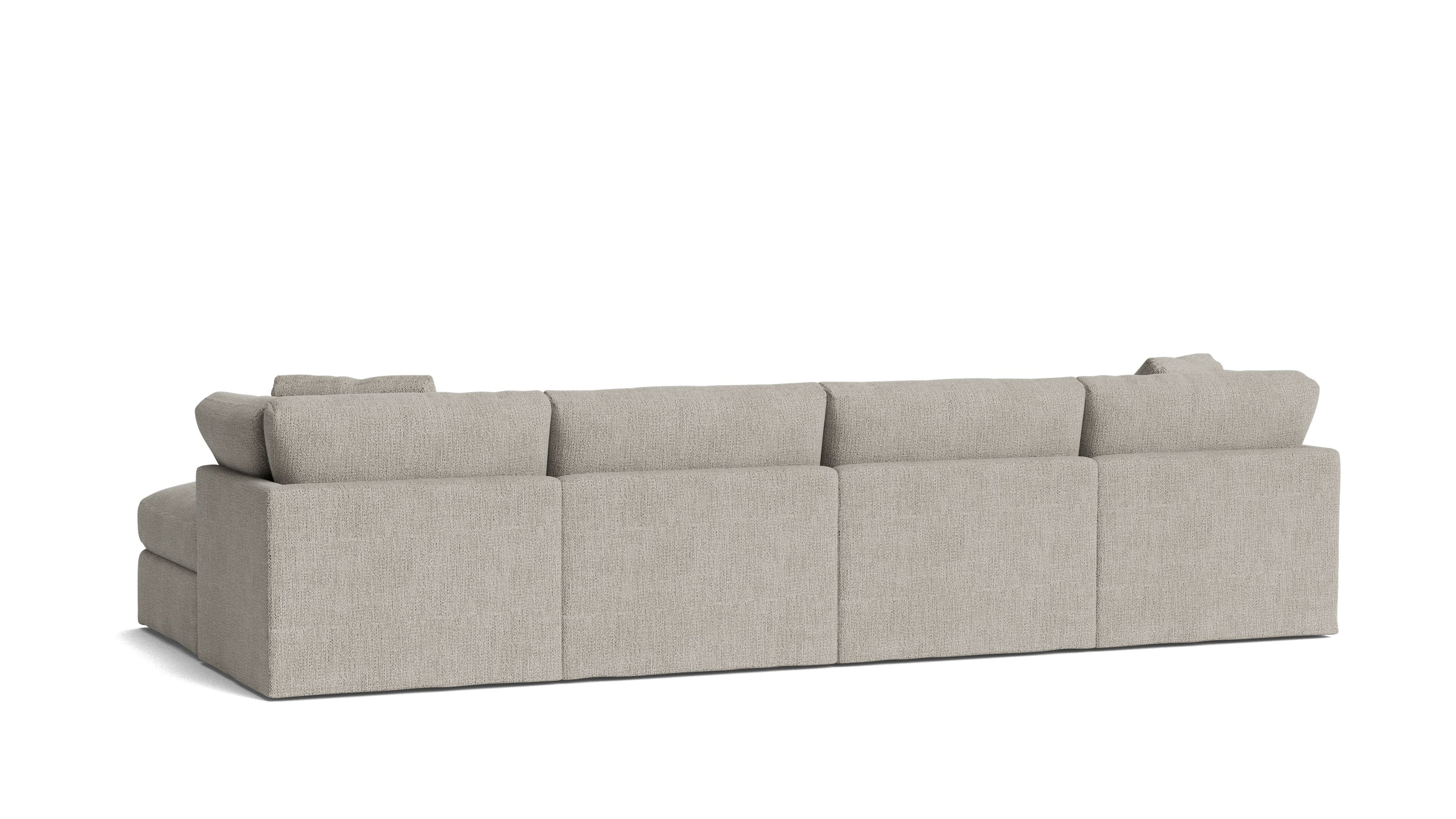 Get Together™ 6-Piece Modular U-Shaped Sectional, Standard, Oatmeal