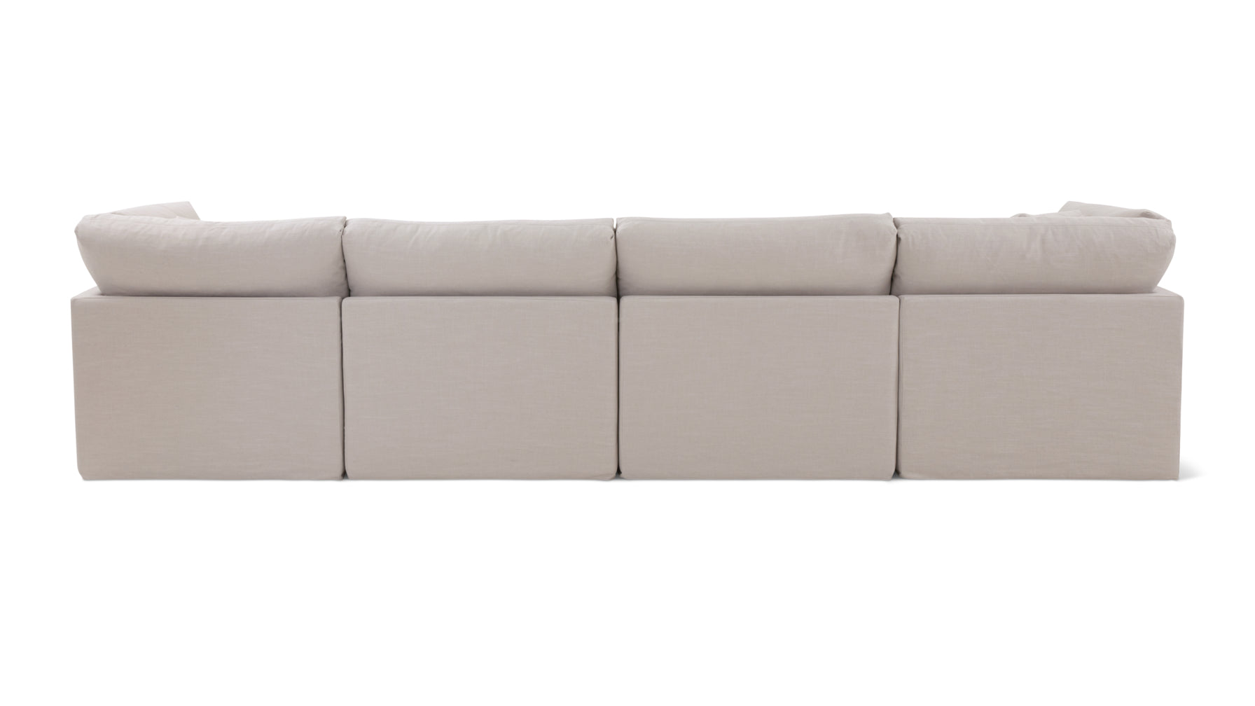 Get Together™ 6-Piece Modular U-Shaped Sectional, Standard, Clay - Image 7