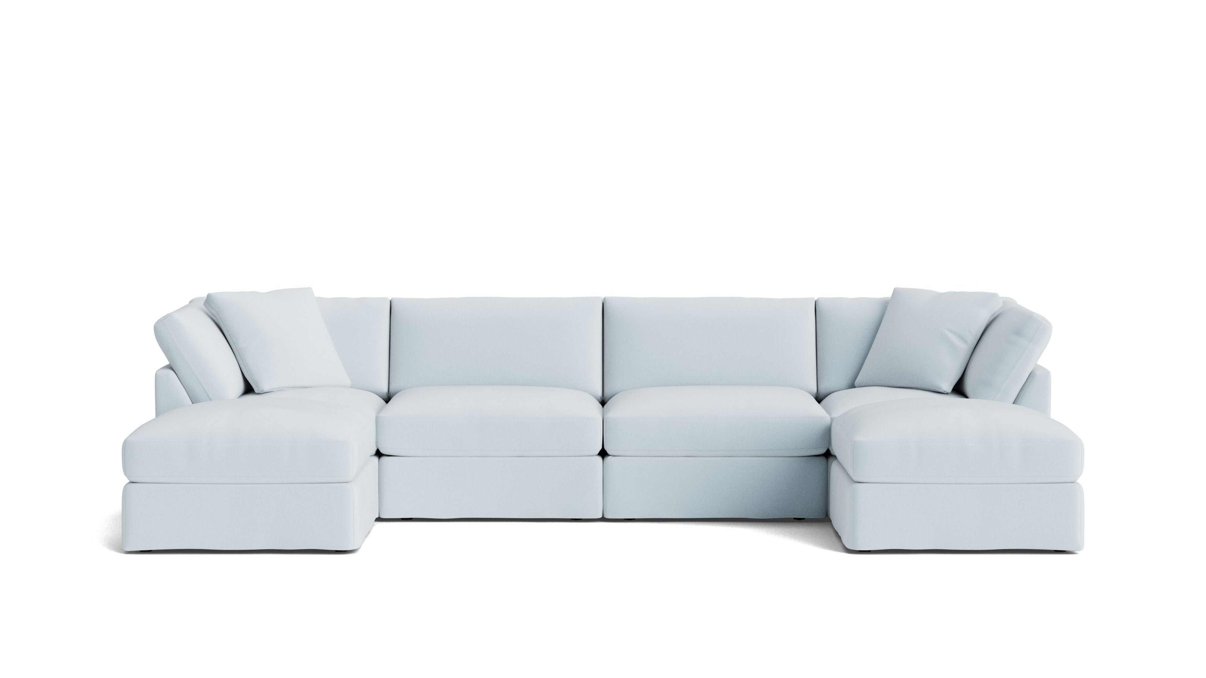 Get Together™ 6-Piece Modular U-Shaped Sectional, Standard, Cove