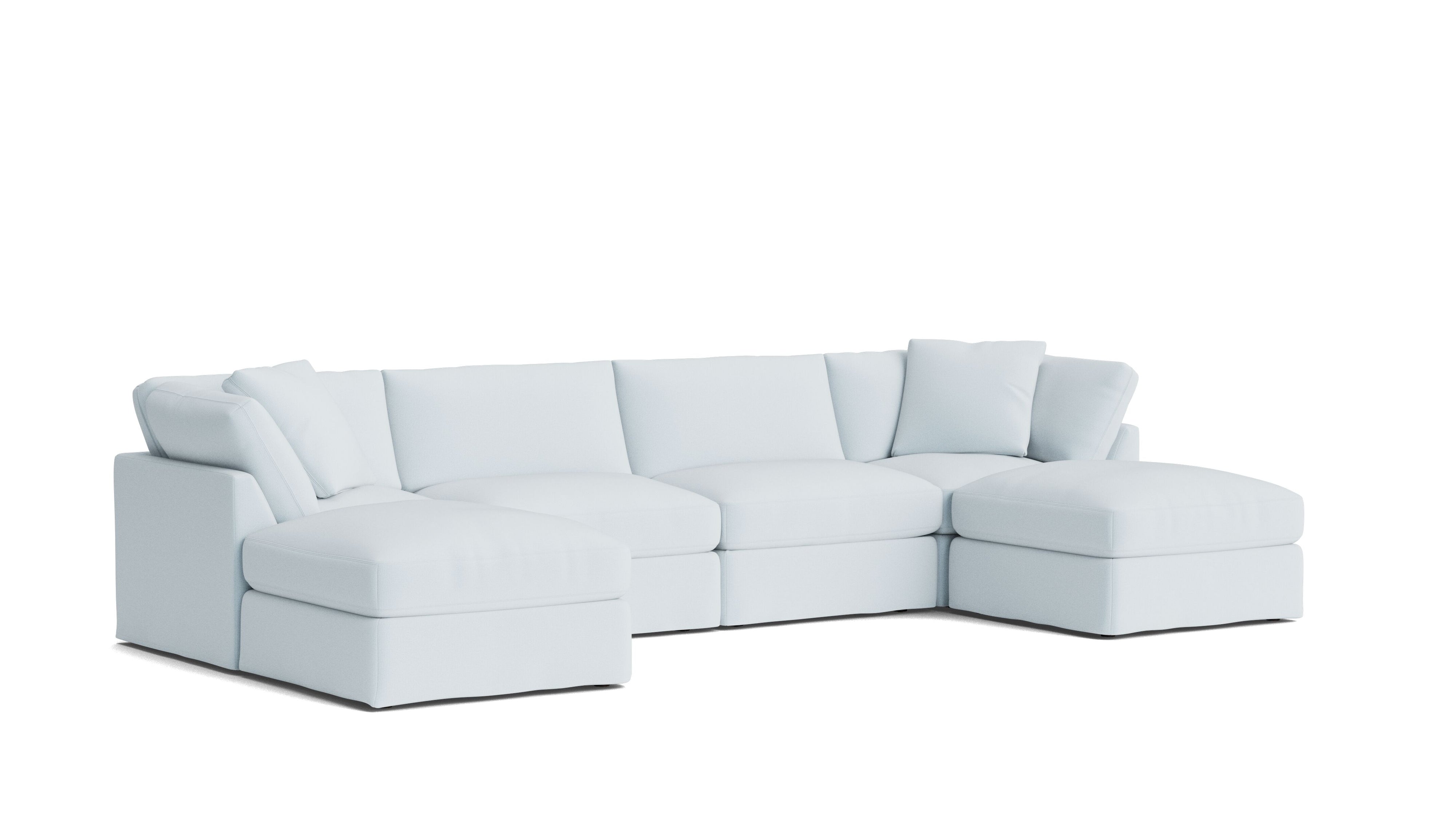 Get Together™ 6-Piece Modular U-Shaped Sectional, Standard, Cove