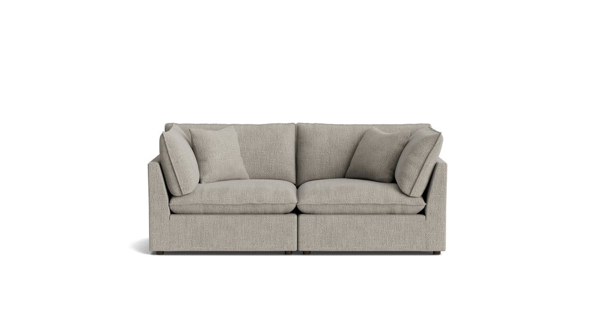 Chill Time 2-Piece Modular Sofa, Oatmeal