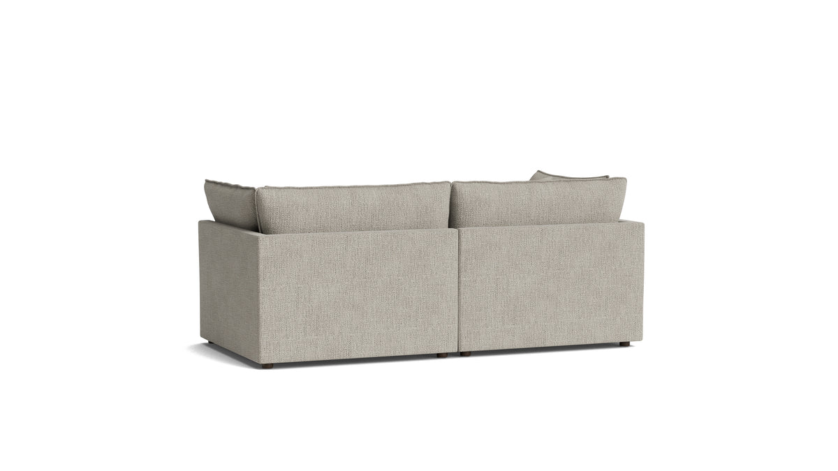 Chill Time 2-Piece Modular Sofa, Oatmeal — alternate view
