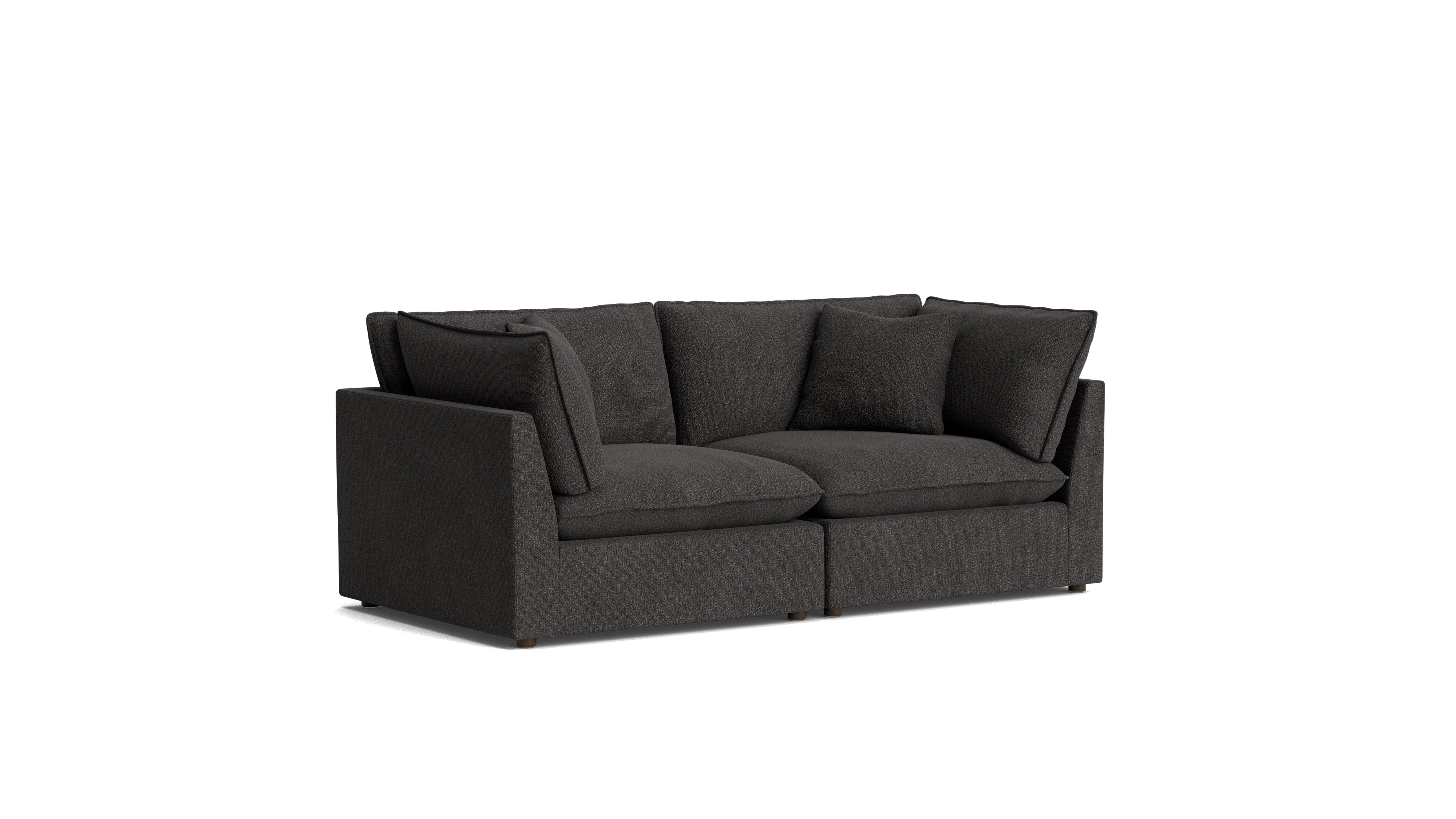 Chill Time 2 - Piece Modular Sofa, Dark Shadow - Sundays CompanySEC-YJ-046-025