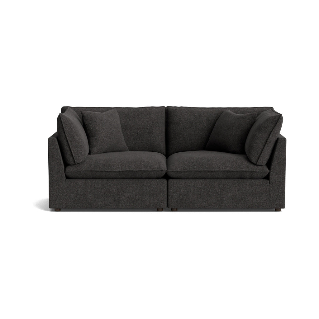 Chill Time 2-Piece Modular Sofa, Dark Shadow - Sundays Company