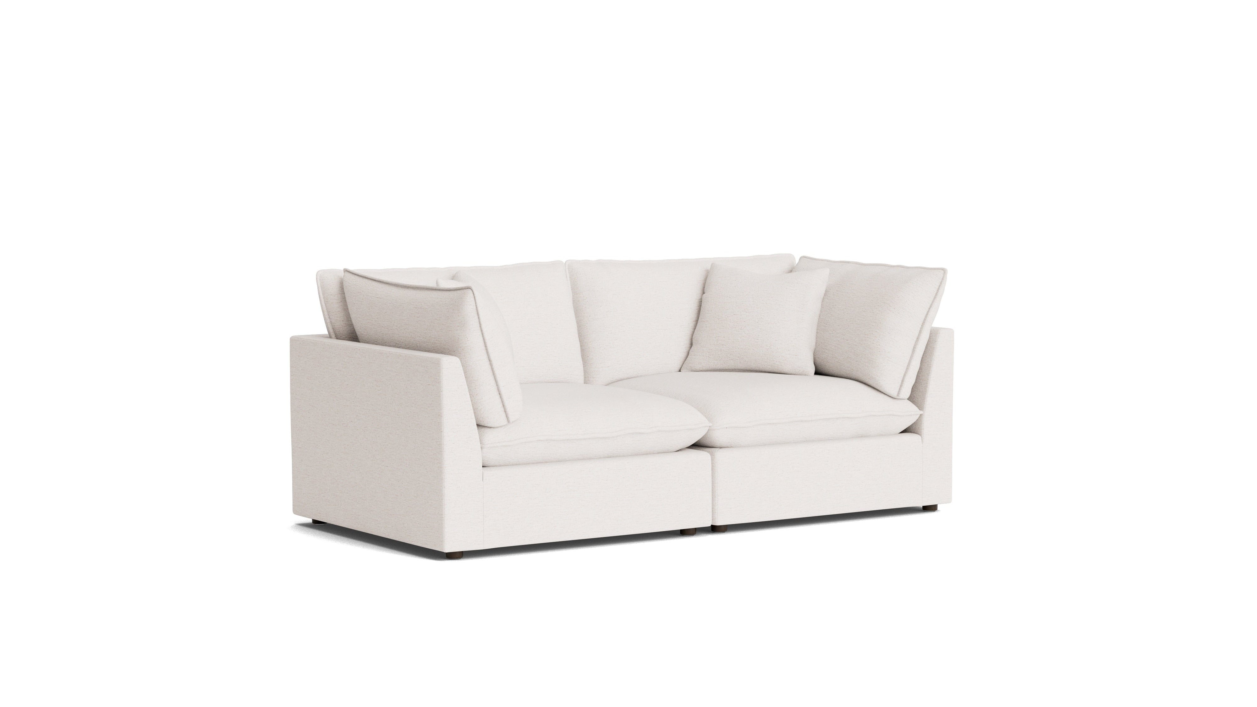 Chill Time 2-Piece Modular Sofa, Nomad Snow