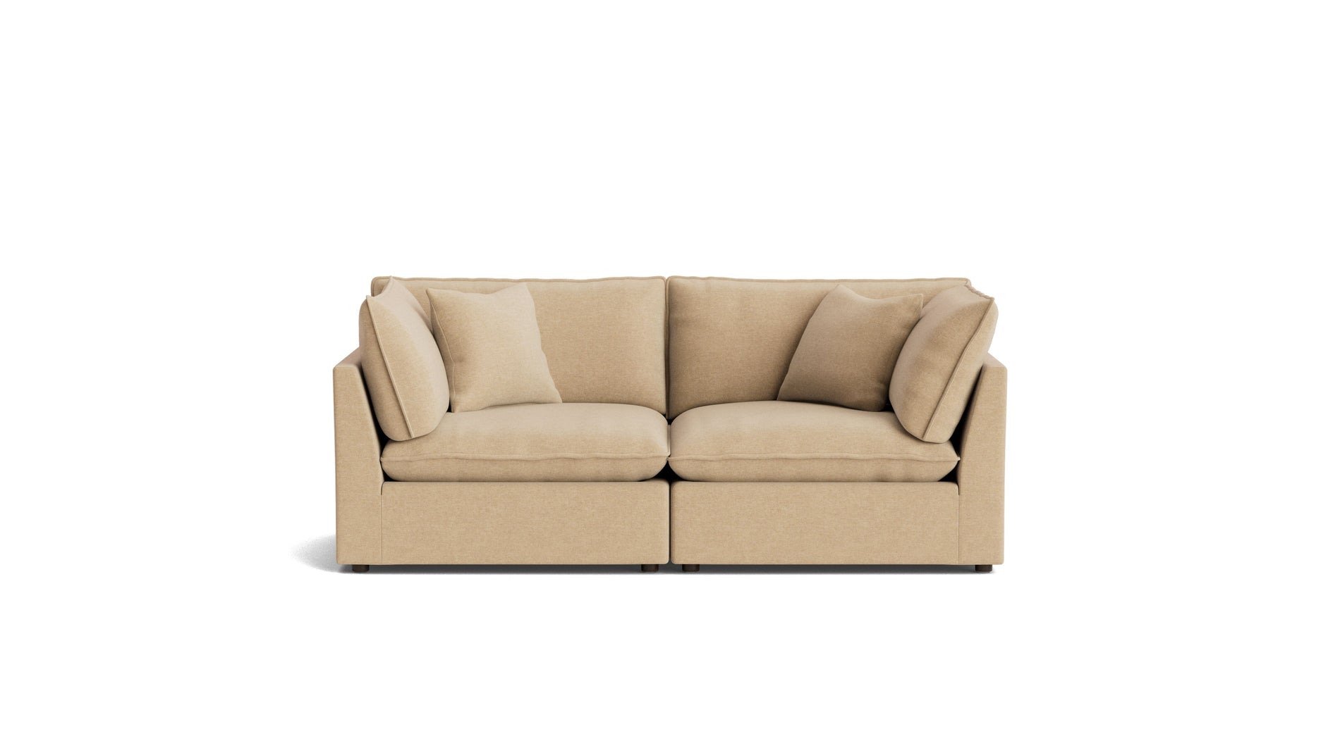 Chill Time 2-Piece Modular Sofa, Hazelnut_image