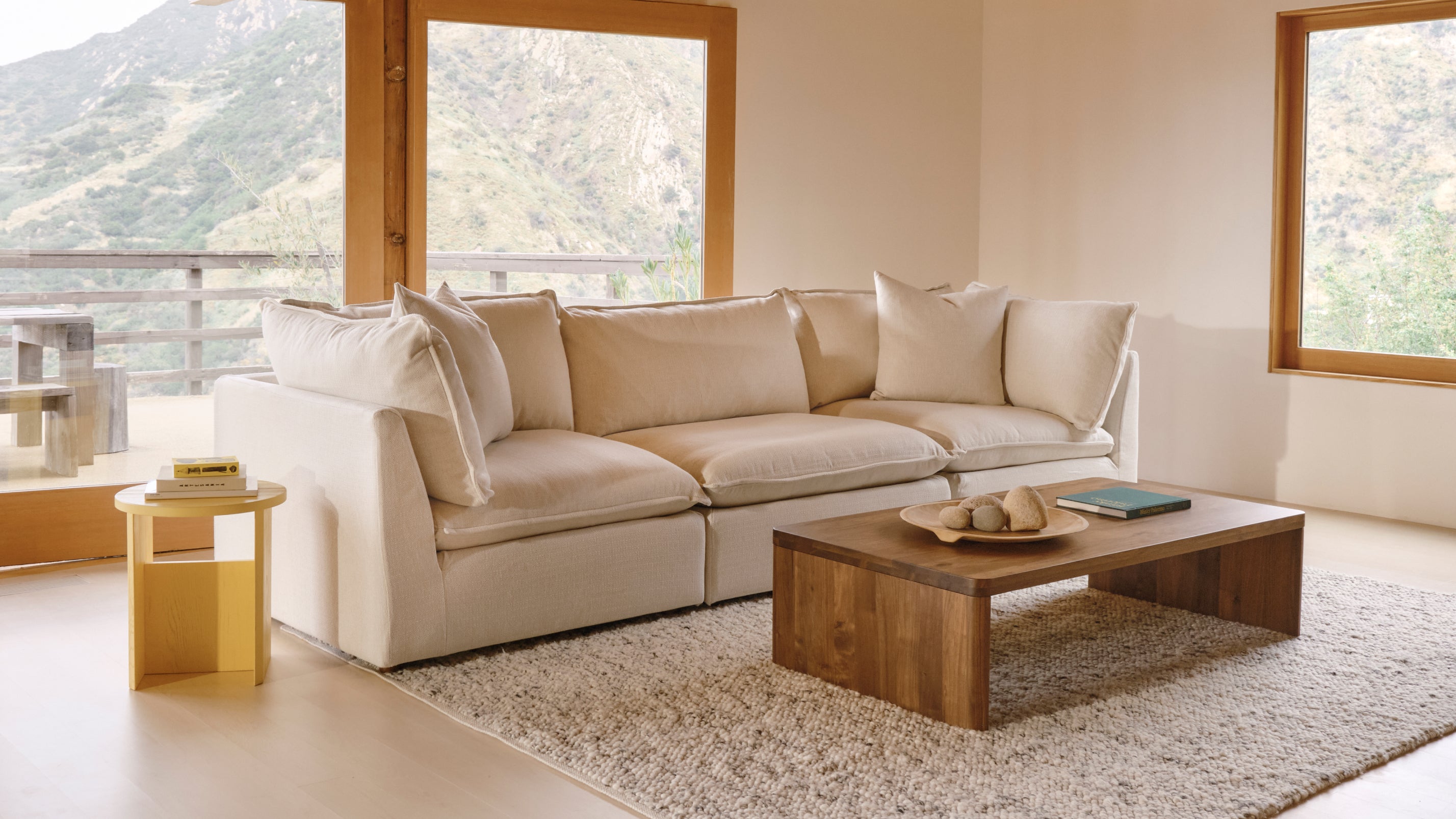 Chill Time 3-Piece Modular Sofa, Birch - Sundays Company