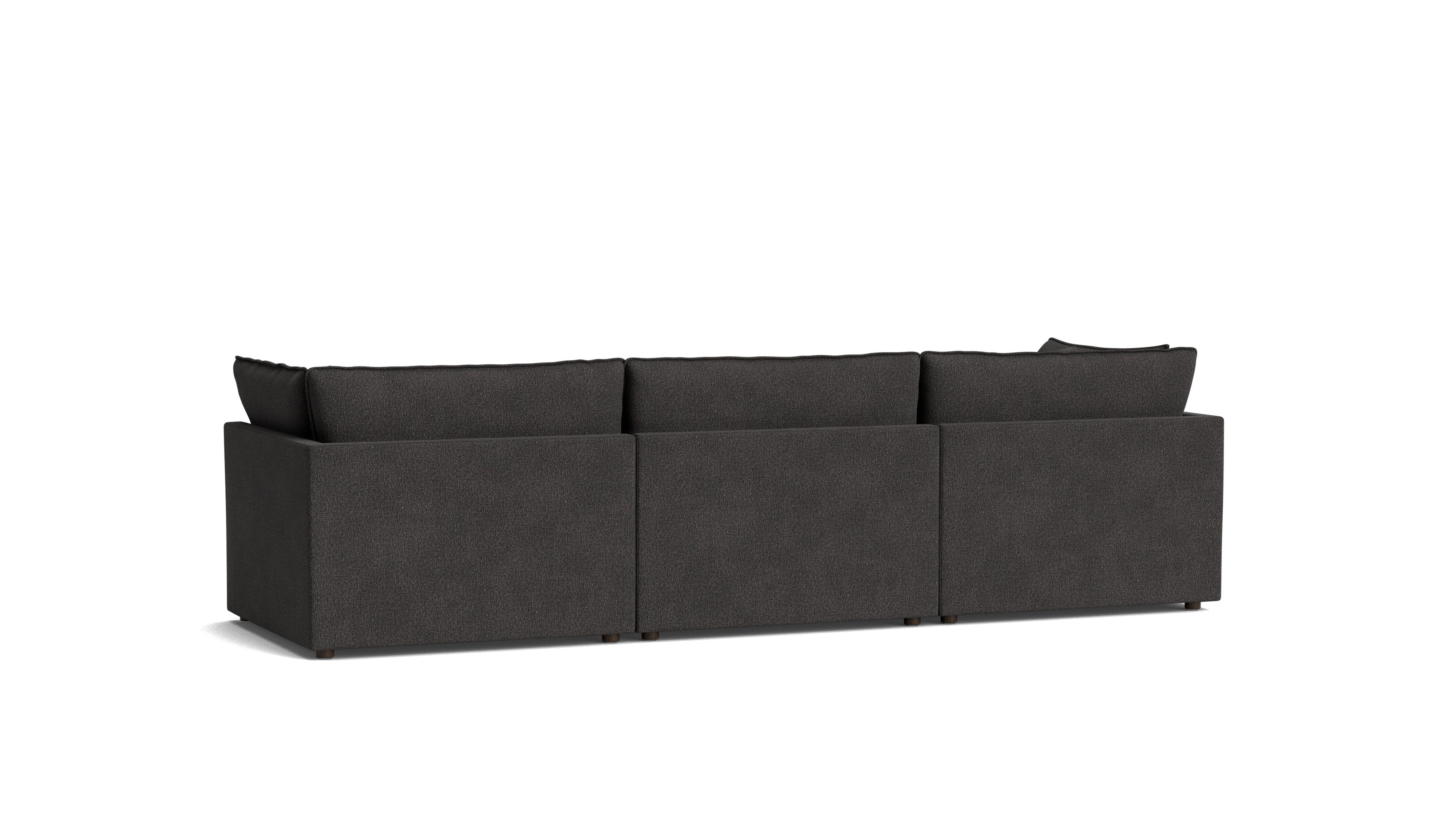 Chill Time 3-Piece Modular Sofa, Dark Shadow