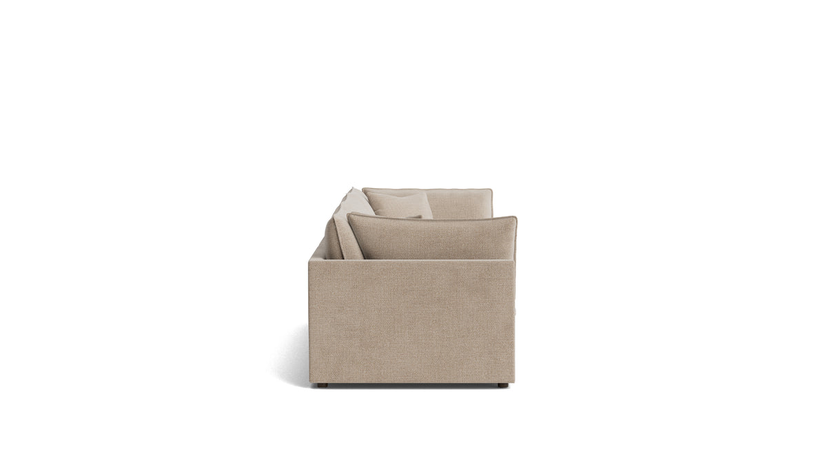 Chill Time 3-Piece Modular Sofa, Champagne — alternate view