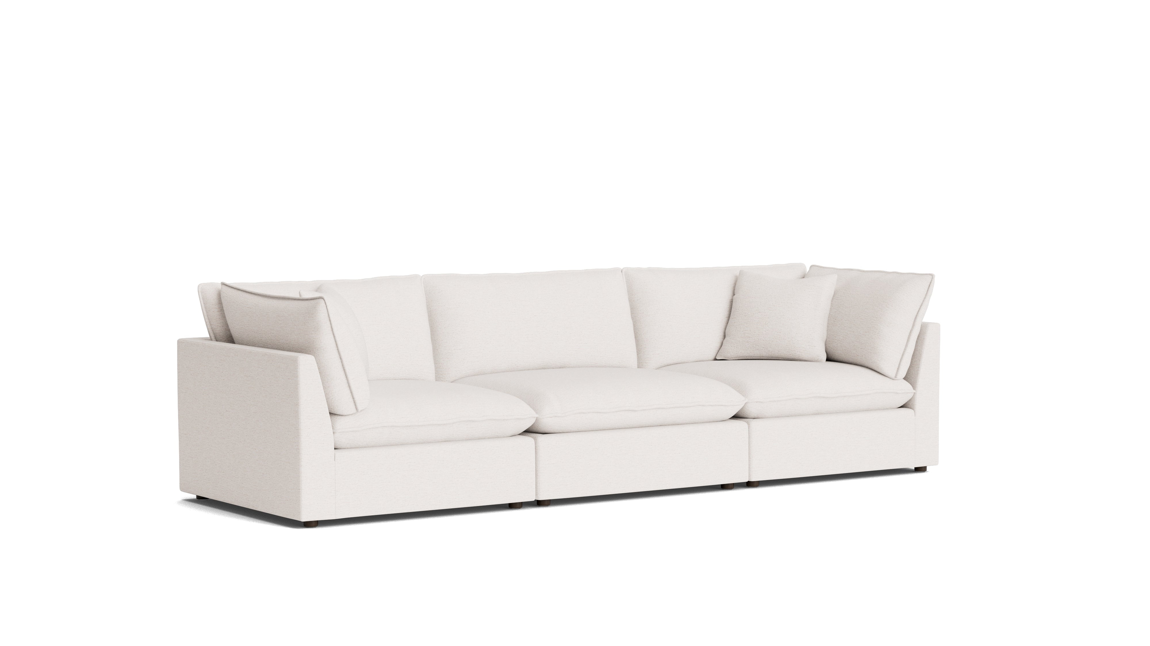 Chill Time 3-Piece Modular Sofa, Nomad Snow