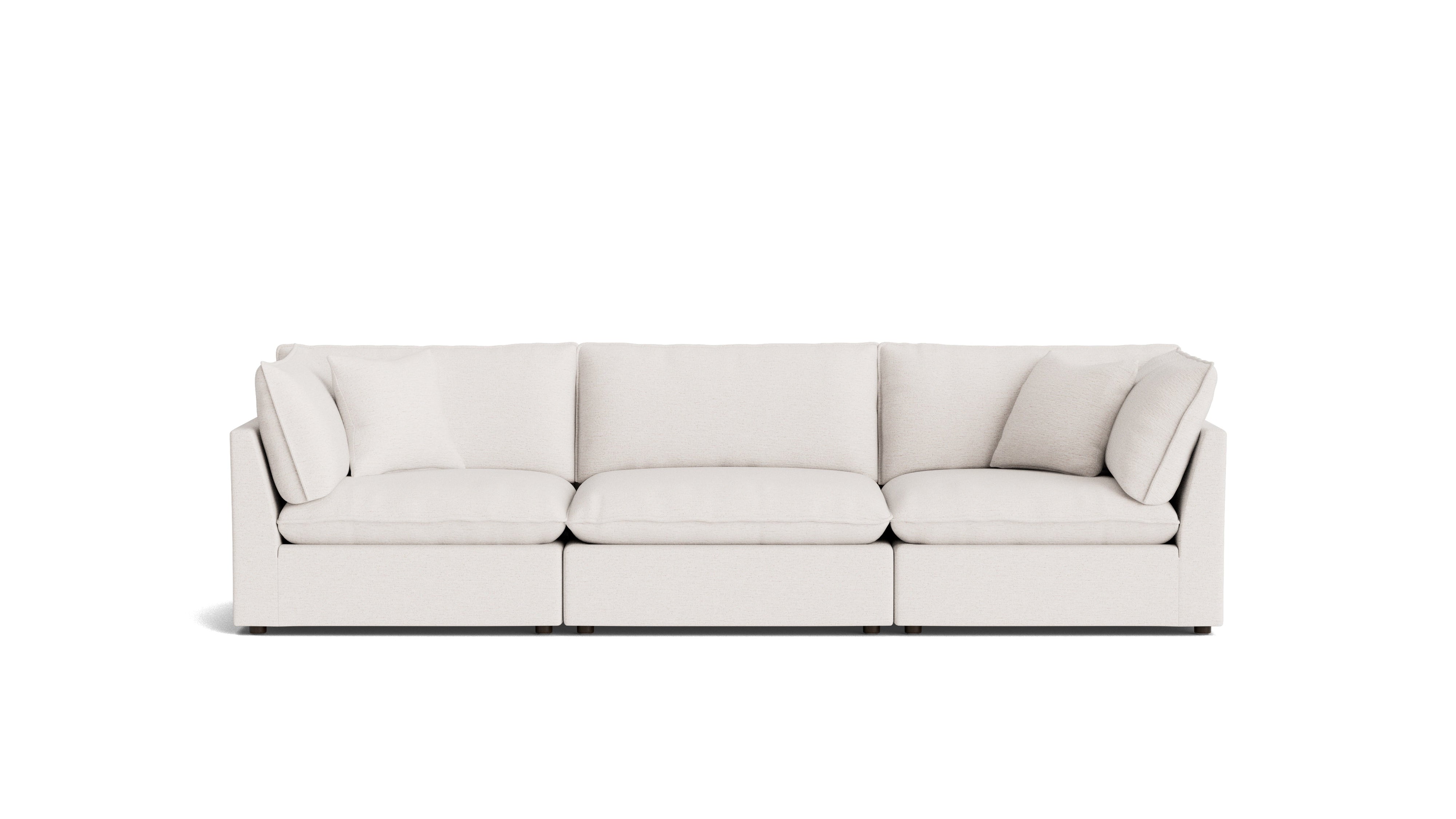 Chill Time 3-Piece Modular Sofa, Nomad Snow
