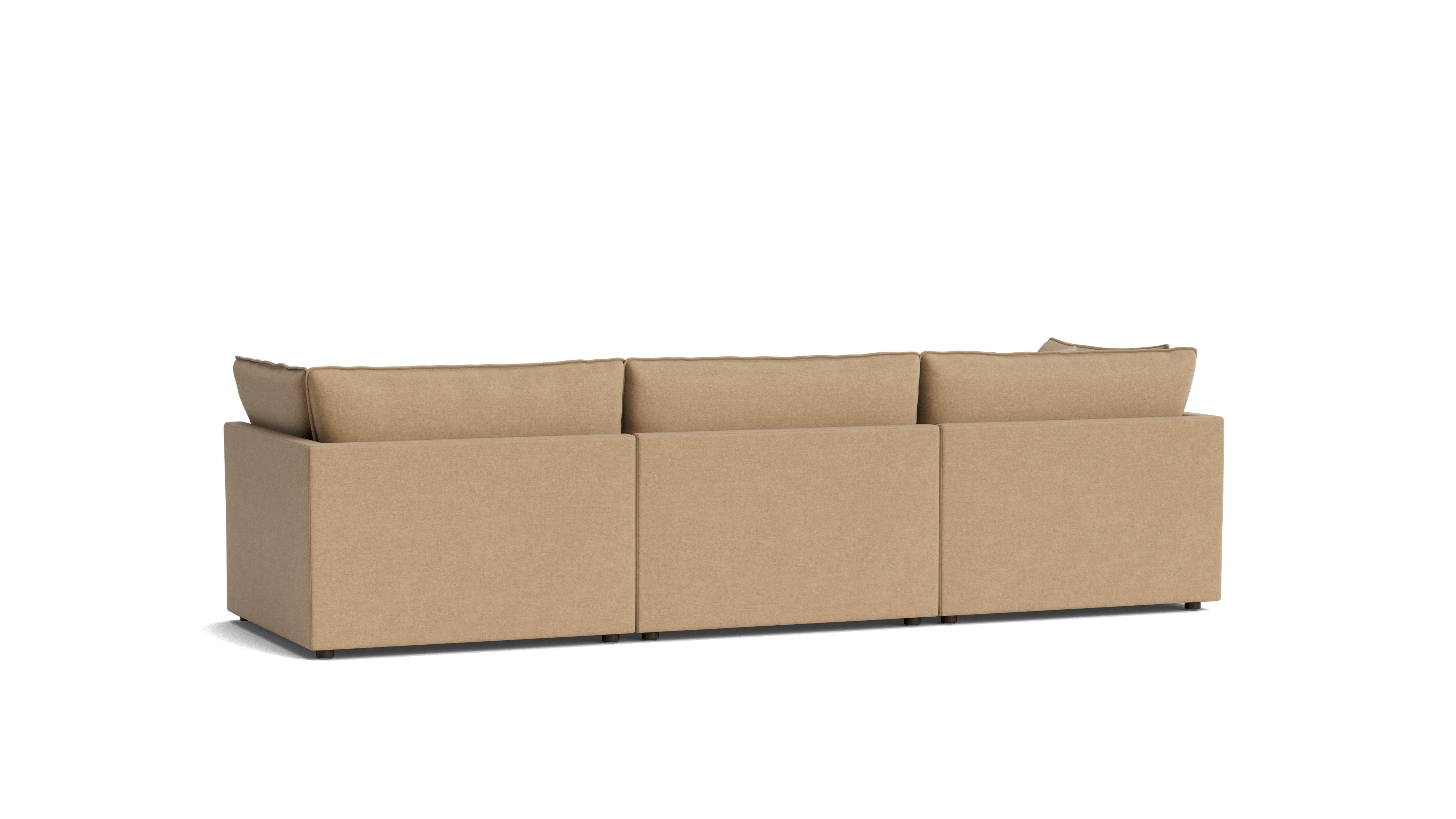 Chill Time 3-Piece Modular Sofa, Hazelnut