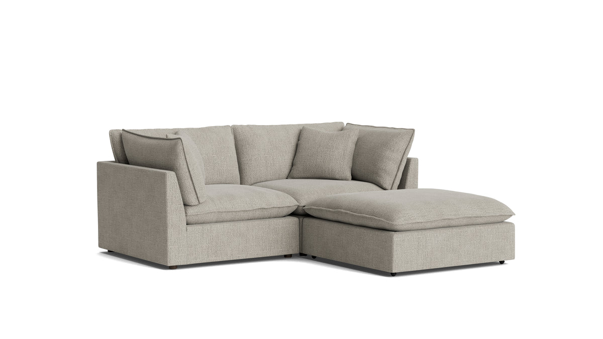 Chill Time 3-Piece Modular Sectional, Oatmeal