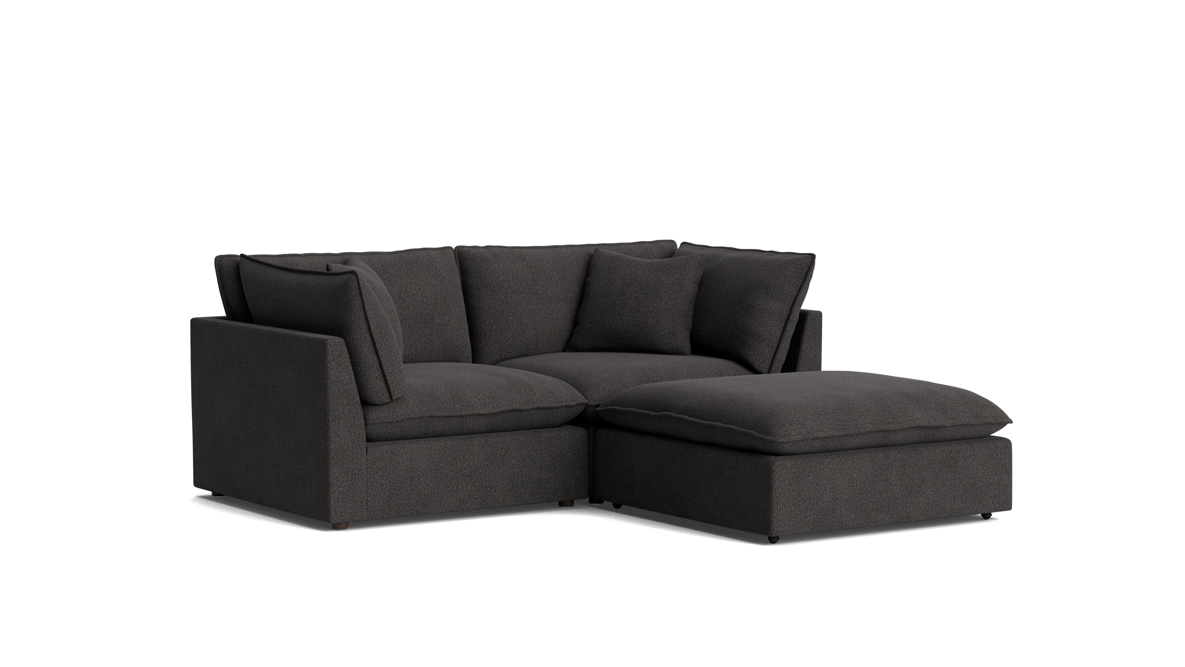 Chill Time 3 - Piece Modular Sectional, Dark Shadow - Sundays CompanySEC-YJ-048-025