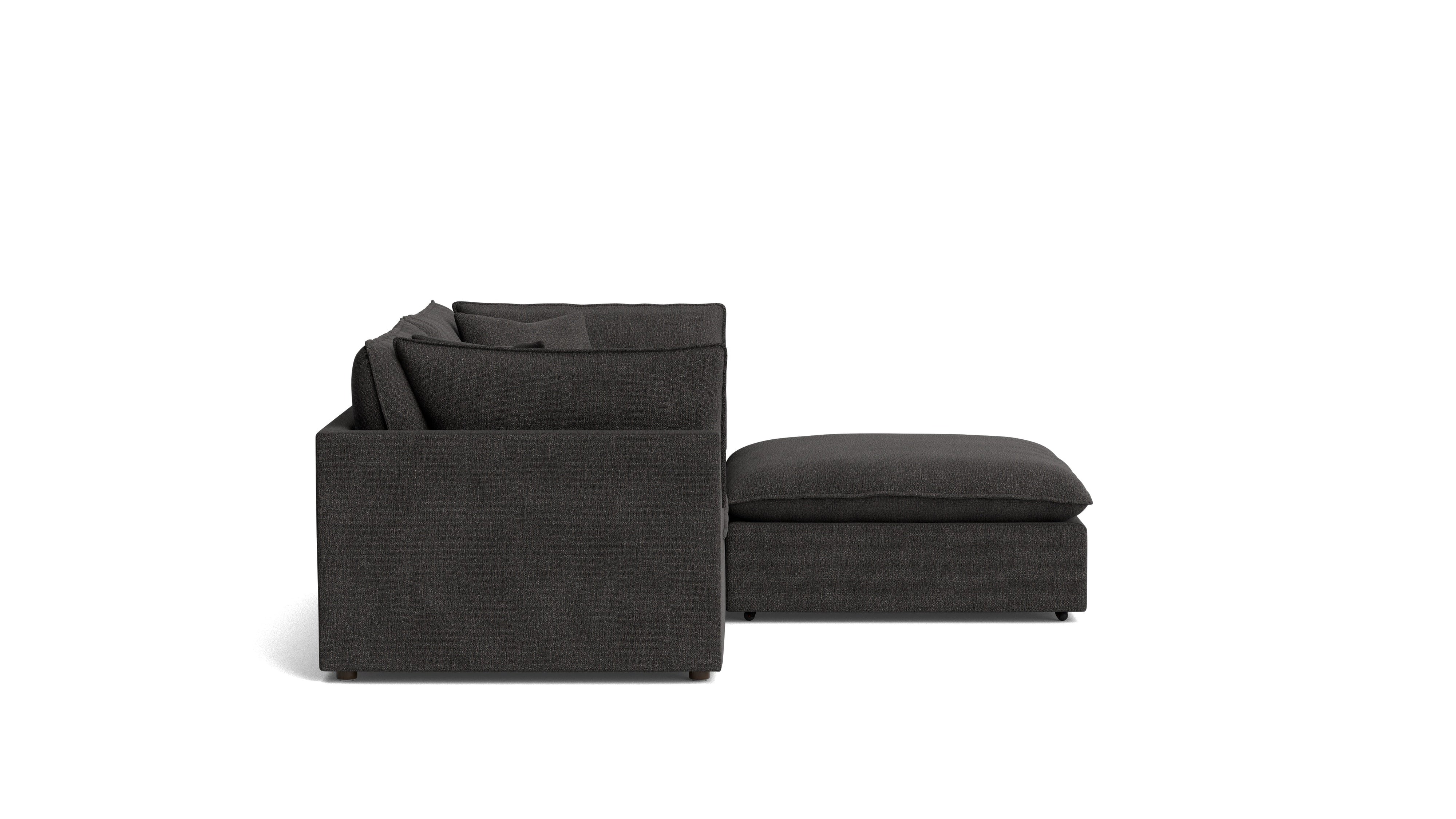 Chill Time 3-Piece Modular Sectional, Dark Shadow