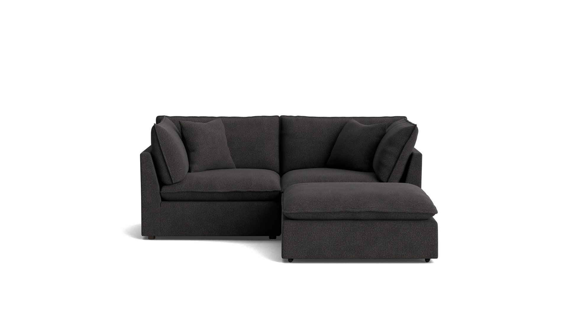 Chill Time 3-Piece Modular Sectional, Dark Shadow_image